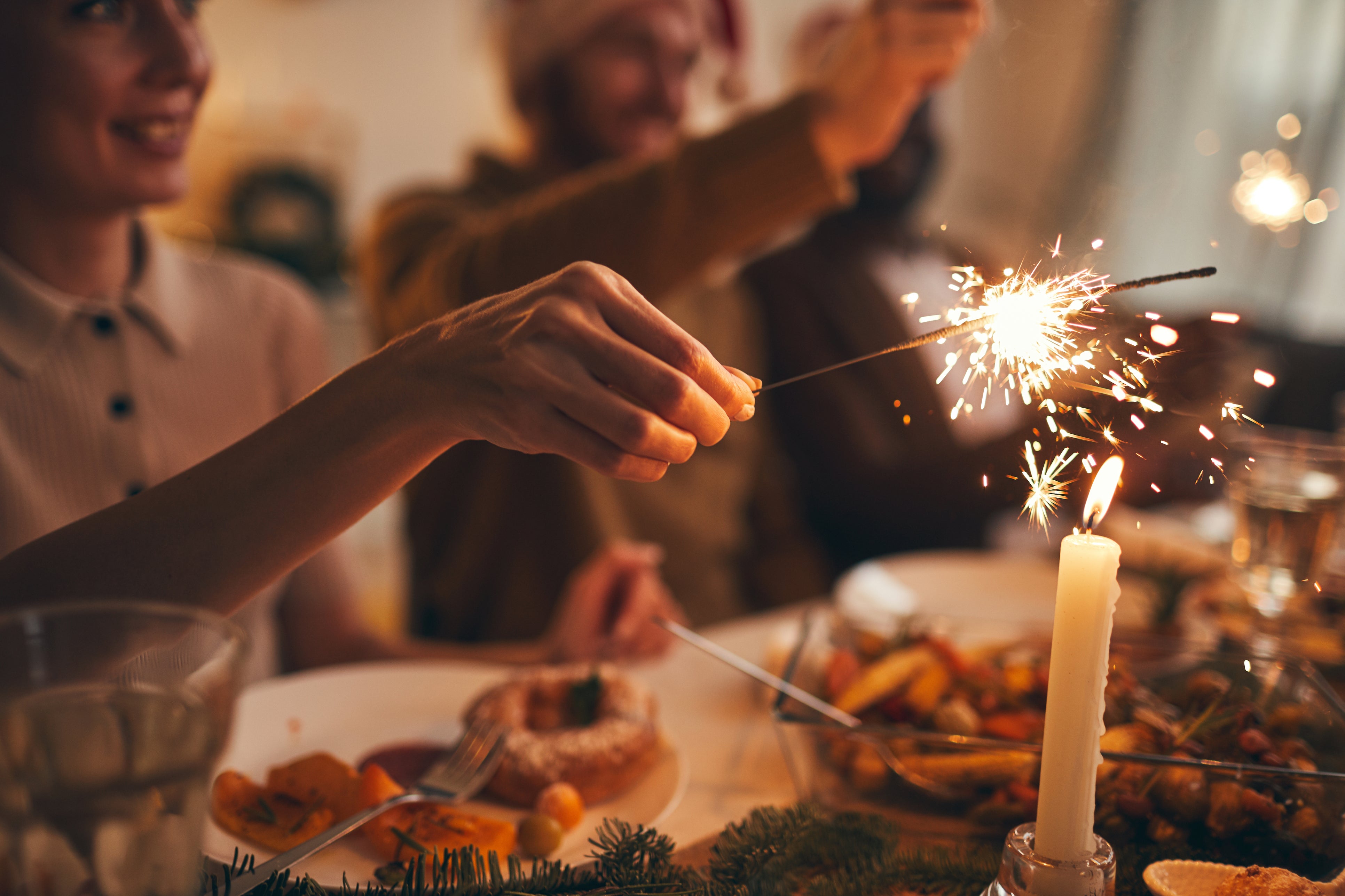 Snacking before heading to a Christmas event will help you to feel fuller for longer