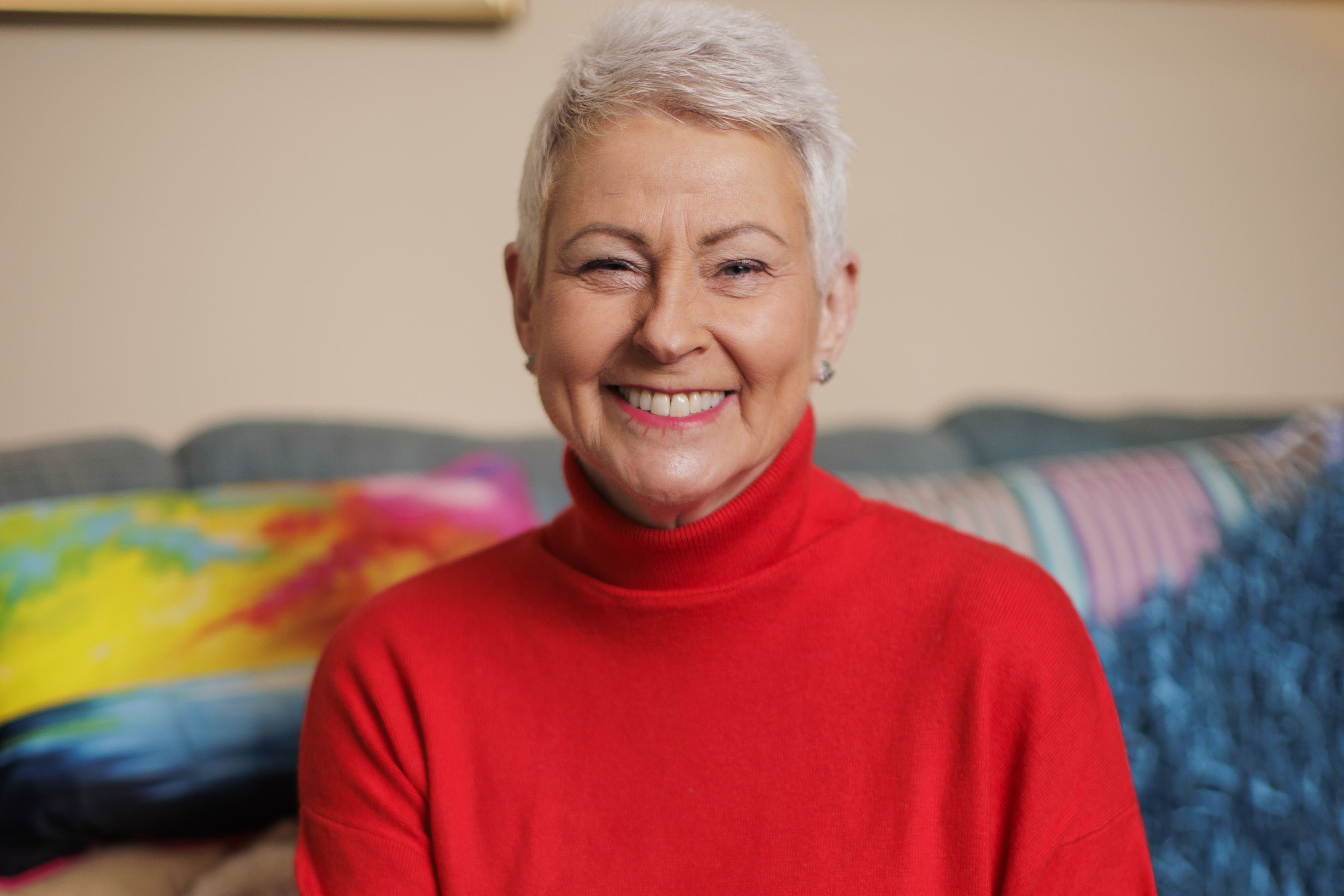 Television presenter Pamela Ballantine, who has been made an MBE (Liam McBurney/PA)