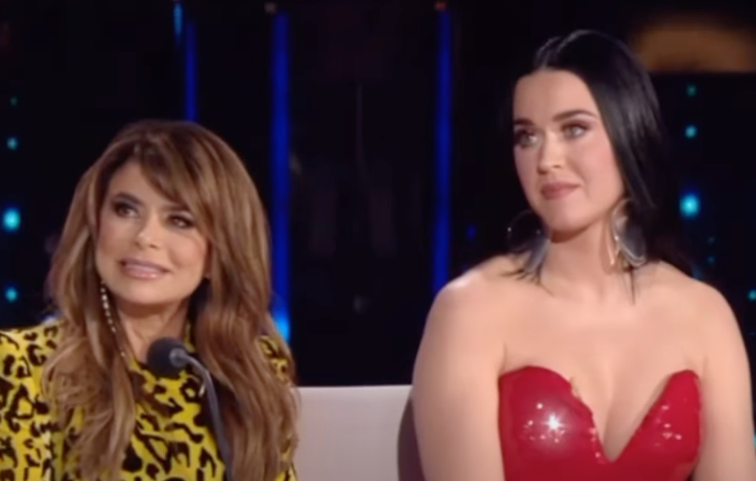 Paula Abdul on ‘American Idol’ with fellow judge Katy Perry