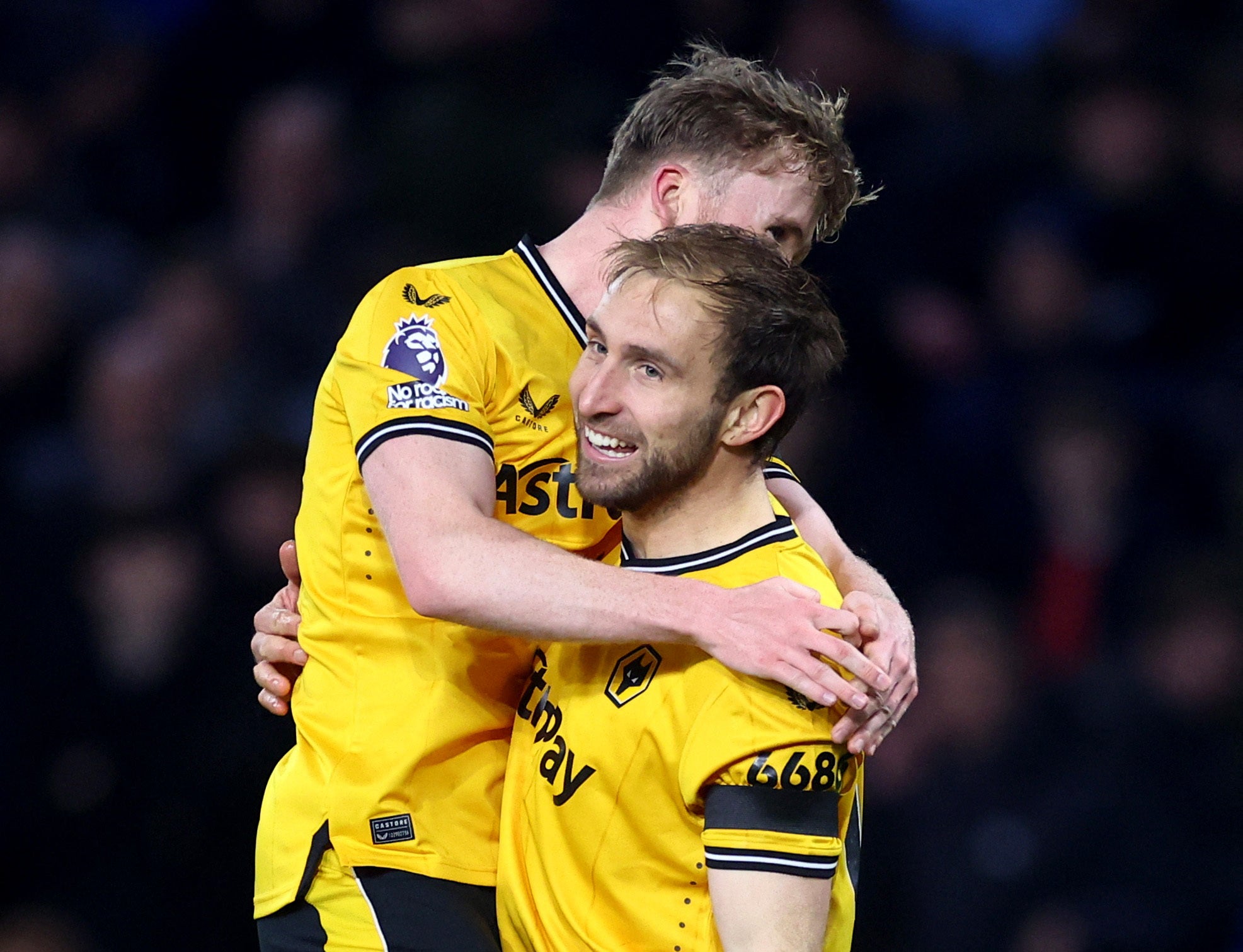 Craig Dawson added Wolves’ third as they easily overcame Everton