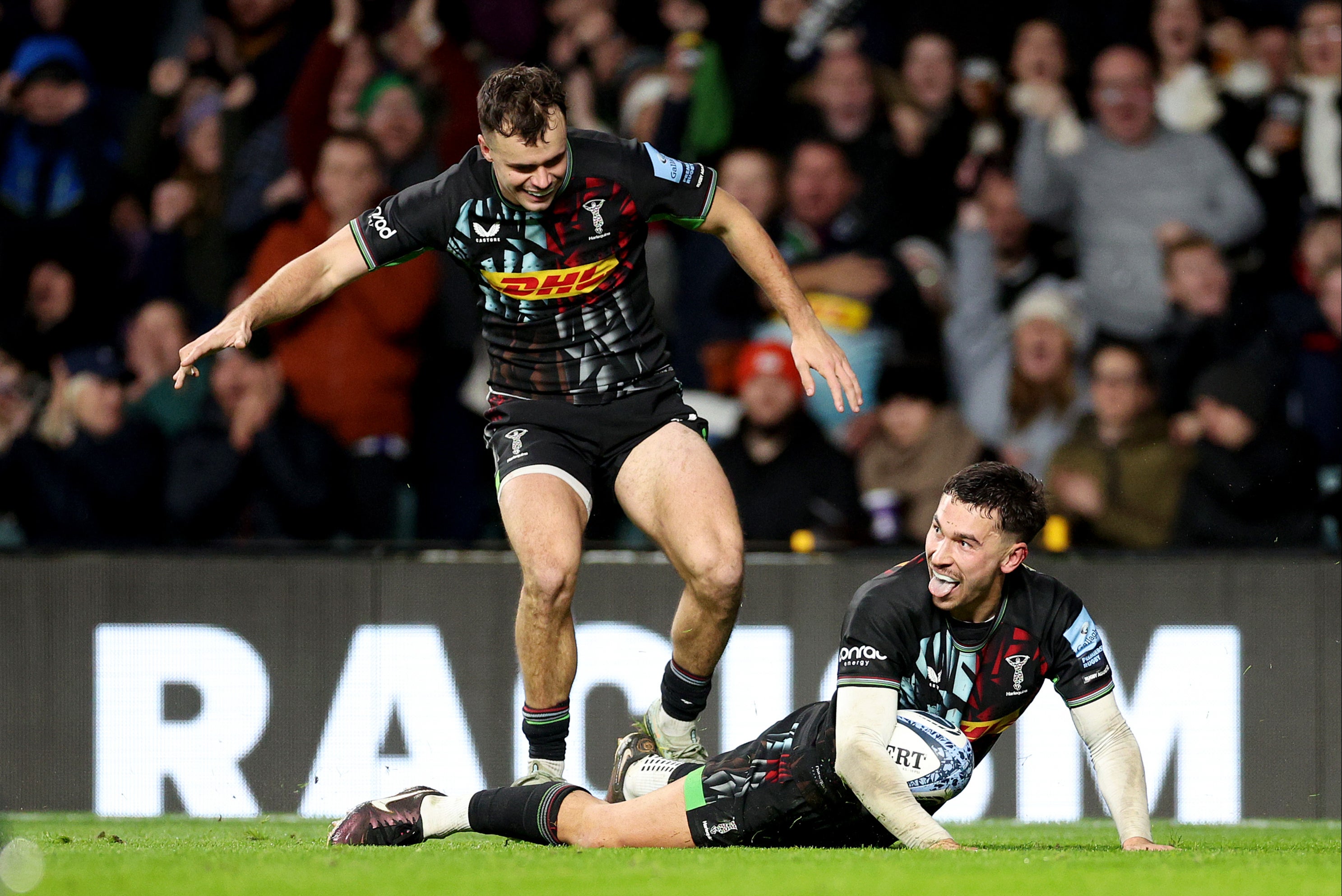 Nick David got Harlequins off to a fast start