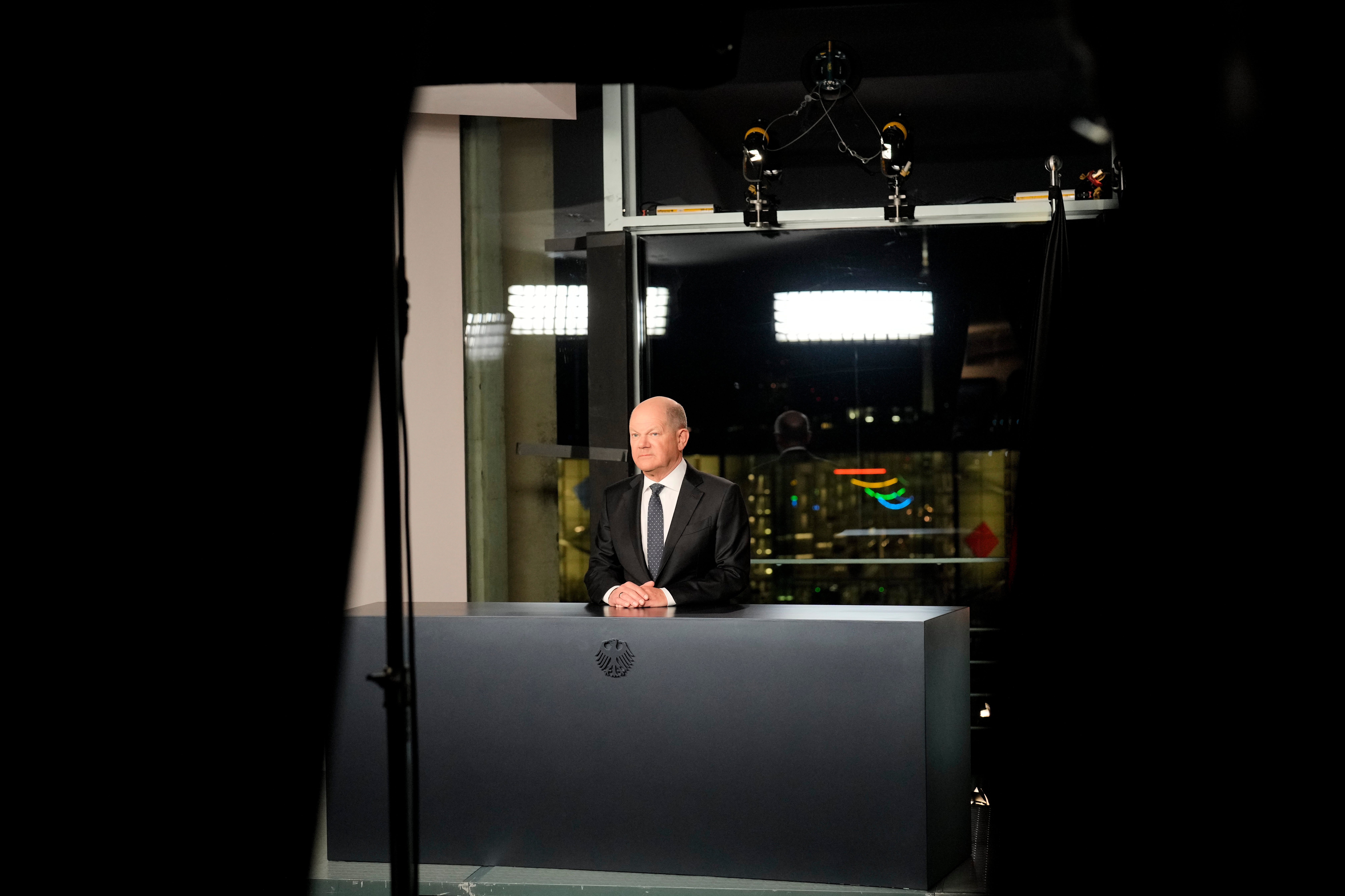 Germany Scholz New Year