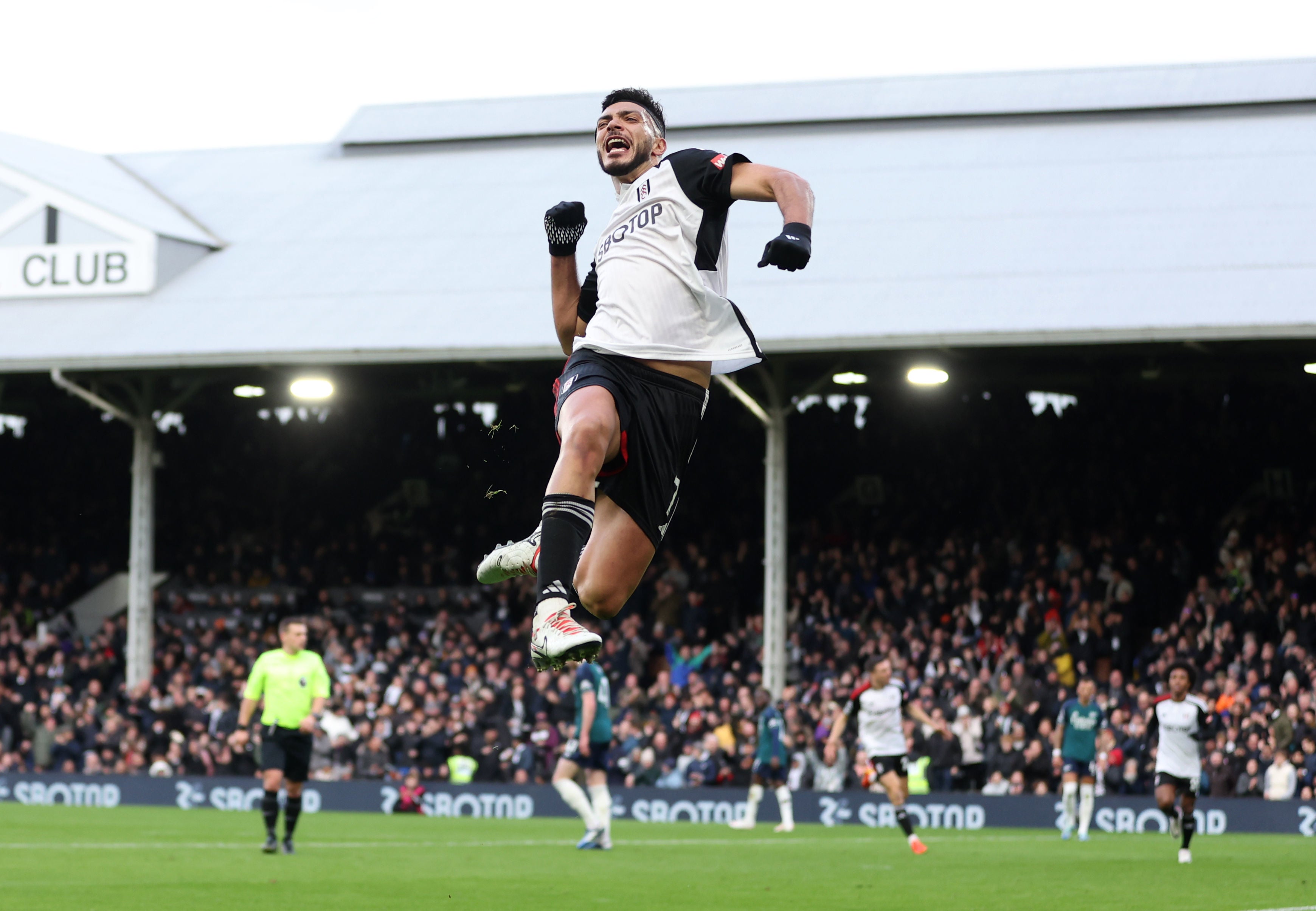 Jimenez scored Fulham’s equaliser