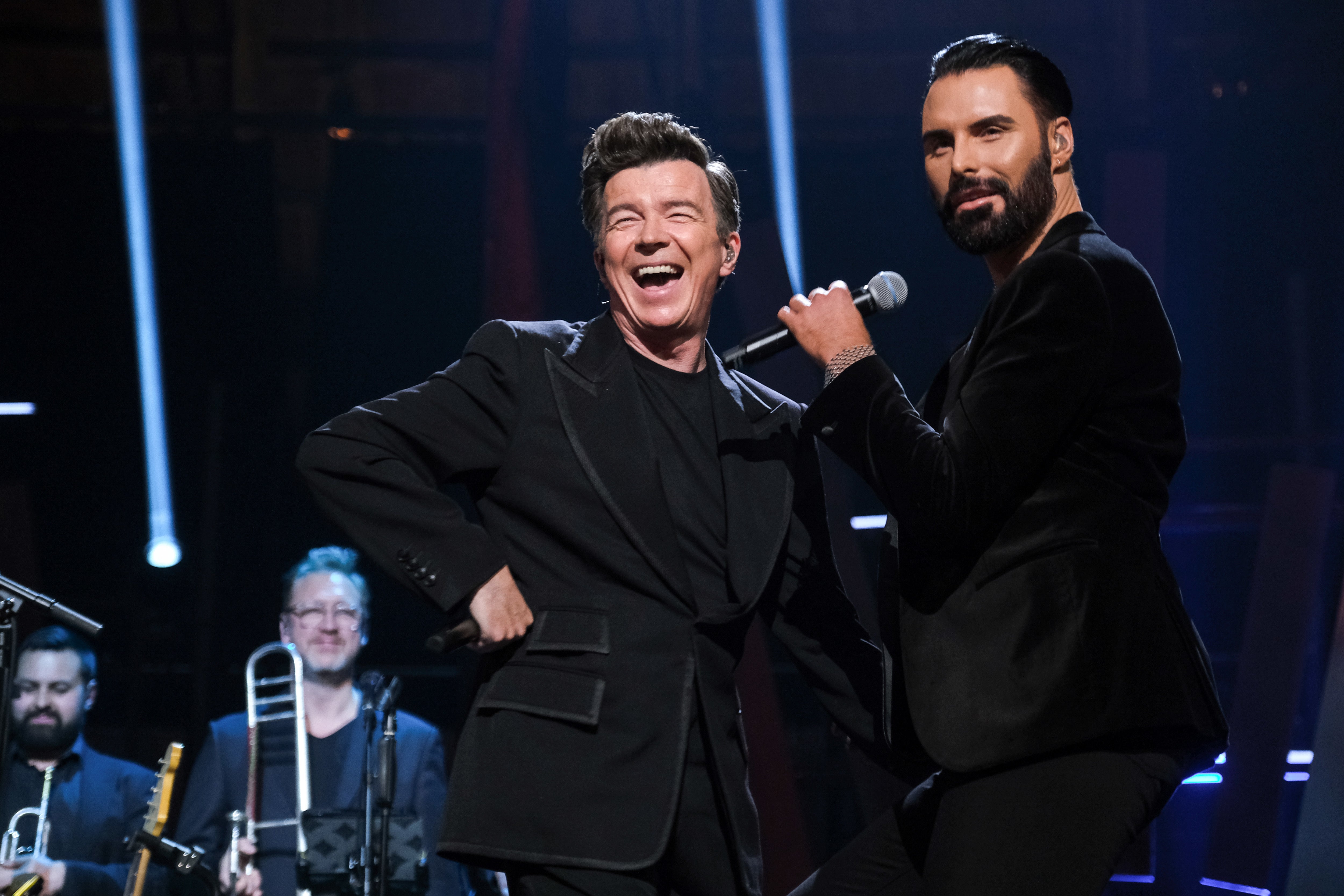 Rick Astley and Rylan