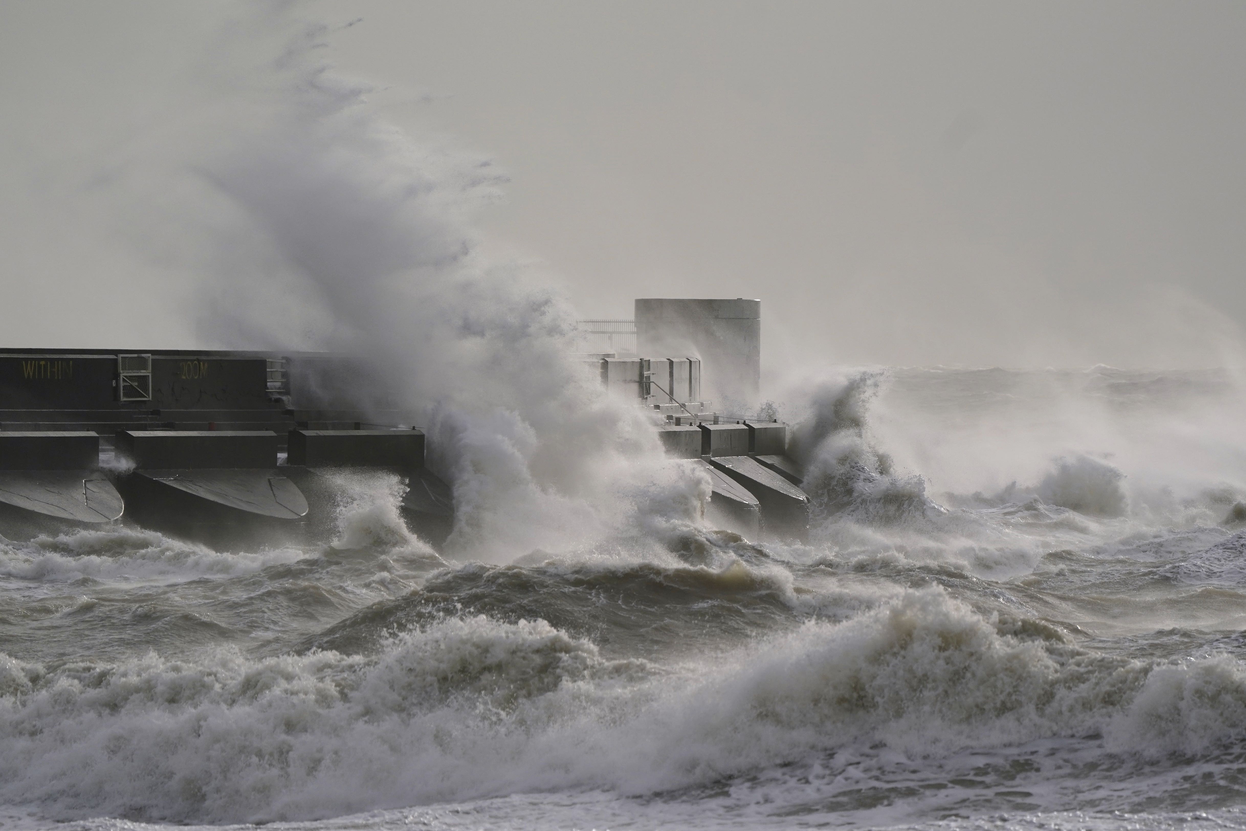 The Met Office has issued yellow weather warnings for rain and wind for large parts of England and Wales on Tuesday (Andrew Matthews/PA)