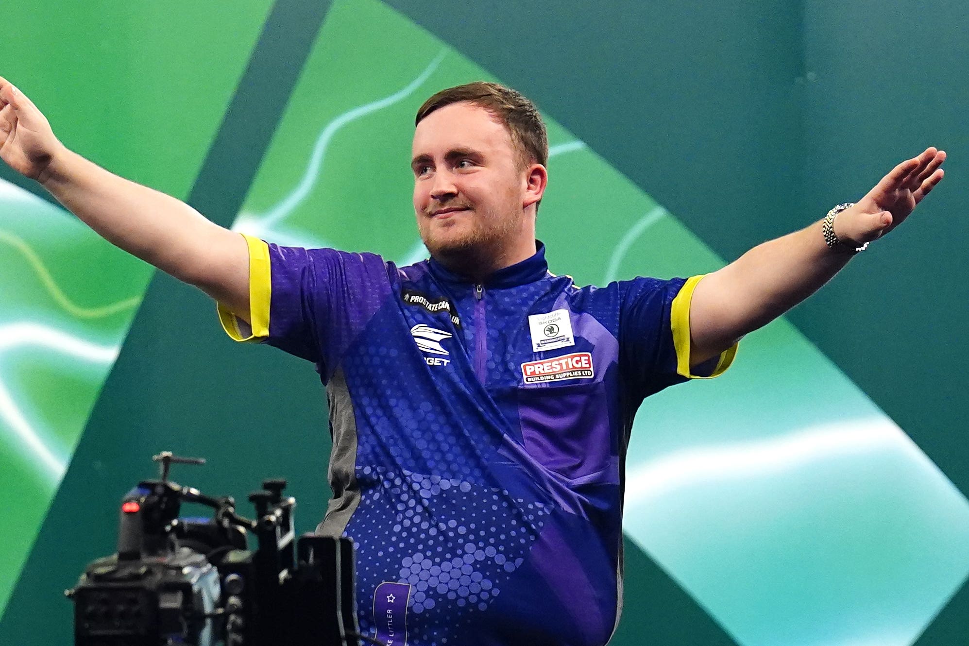 Luke Littler is just now two wins away from producing one of the greatest sporting stories of all time (Zac Goodwin/PA)