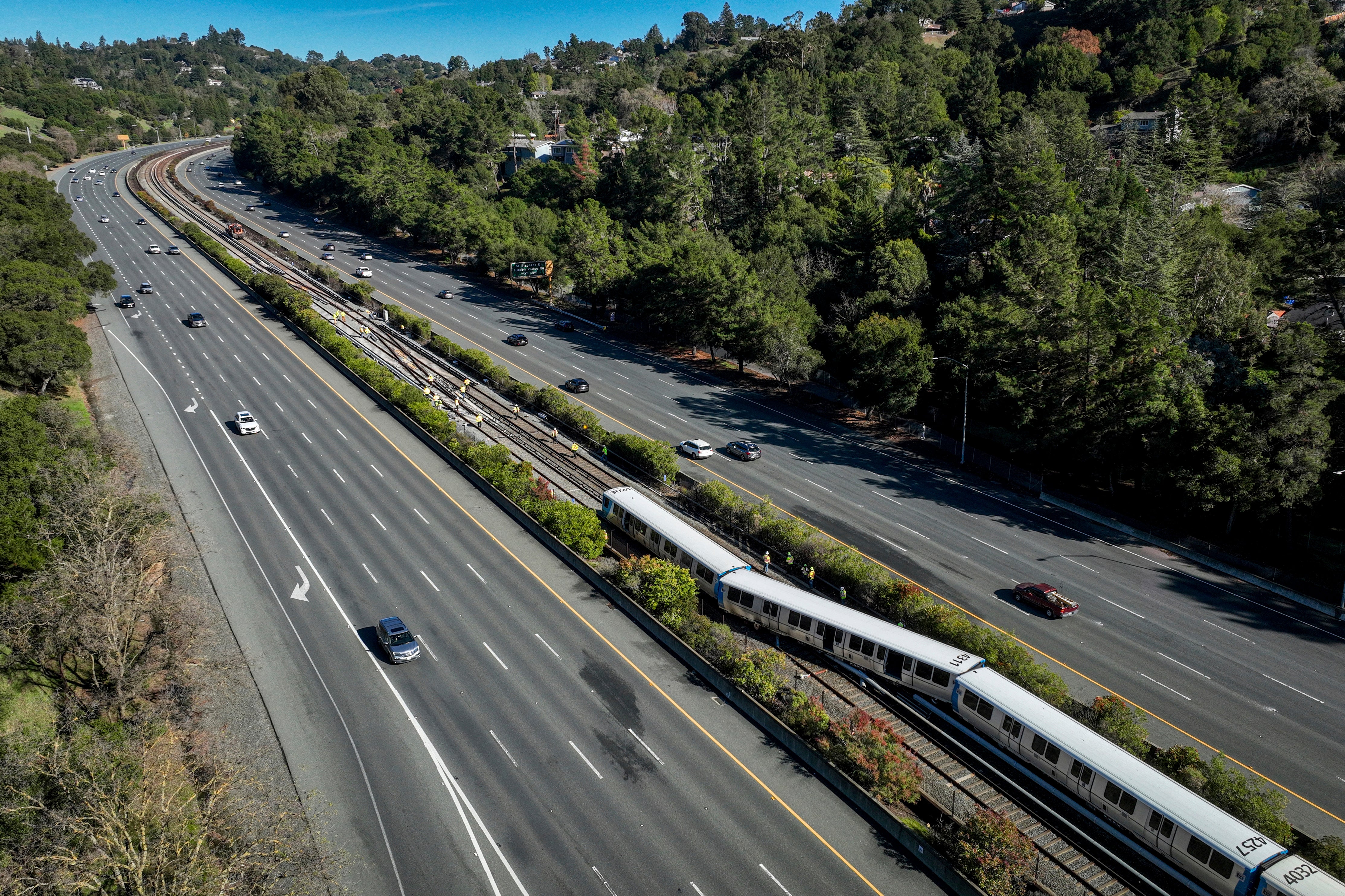 California Train Derails