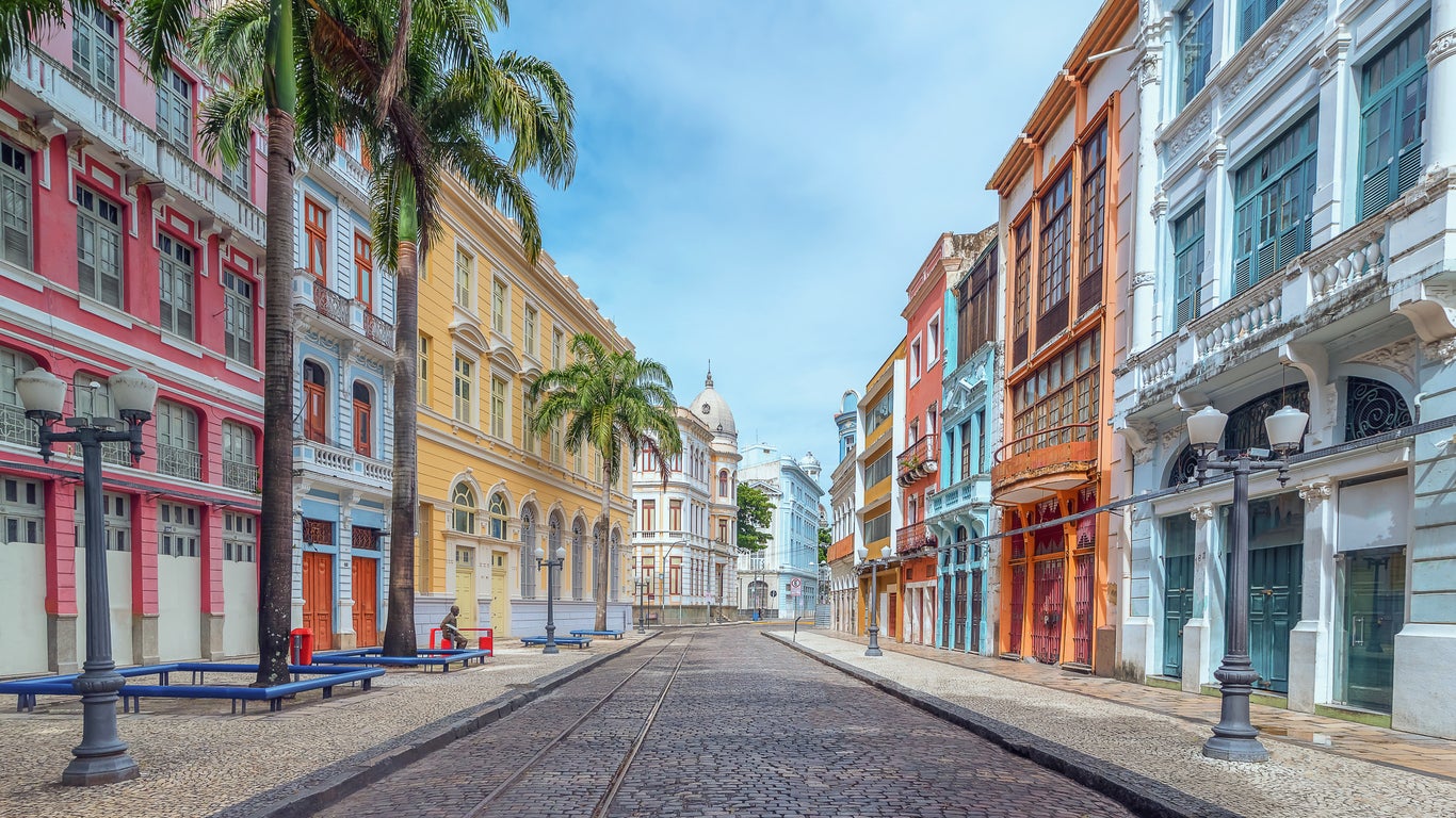 Recife supposedly got its name from the stone reefs that line the city shores