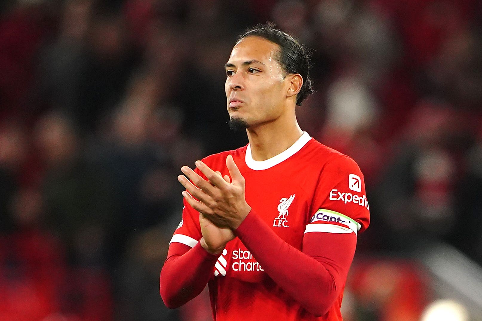 Virgil Van Dijk (Peter Byrne/PA)