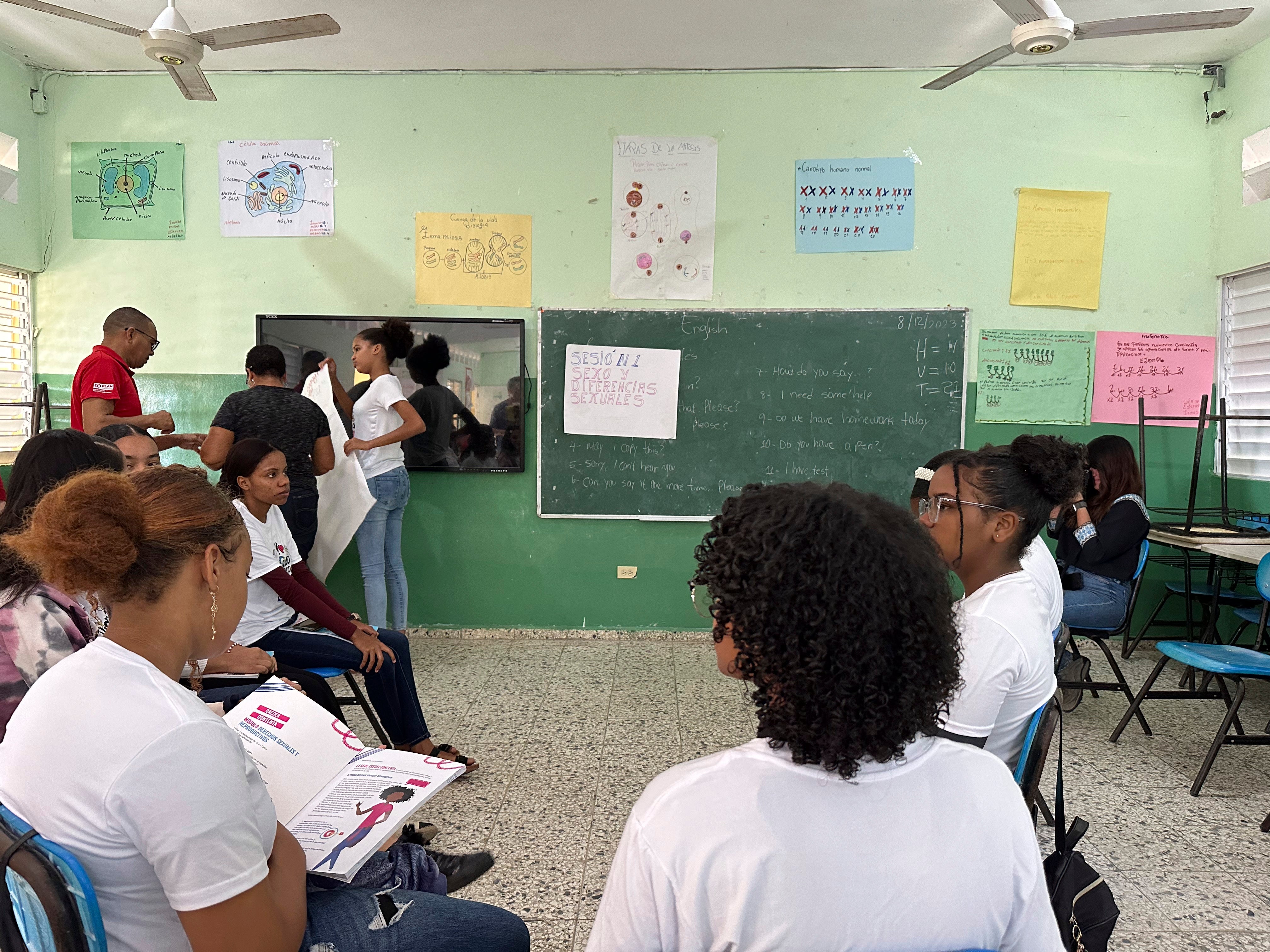 A school in the Dominican Republic
