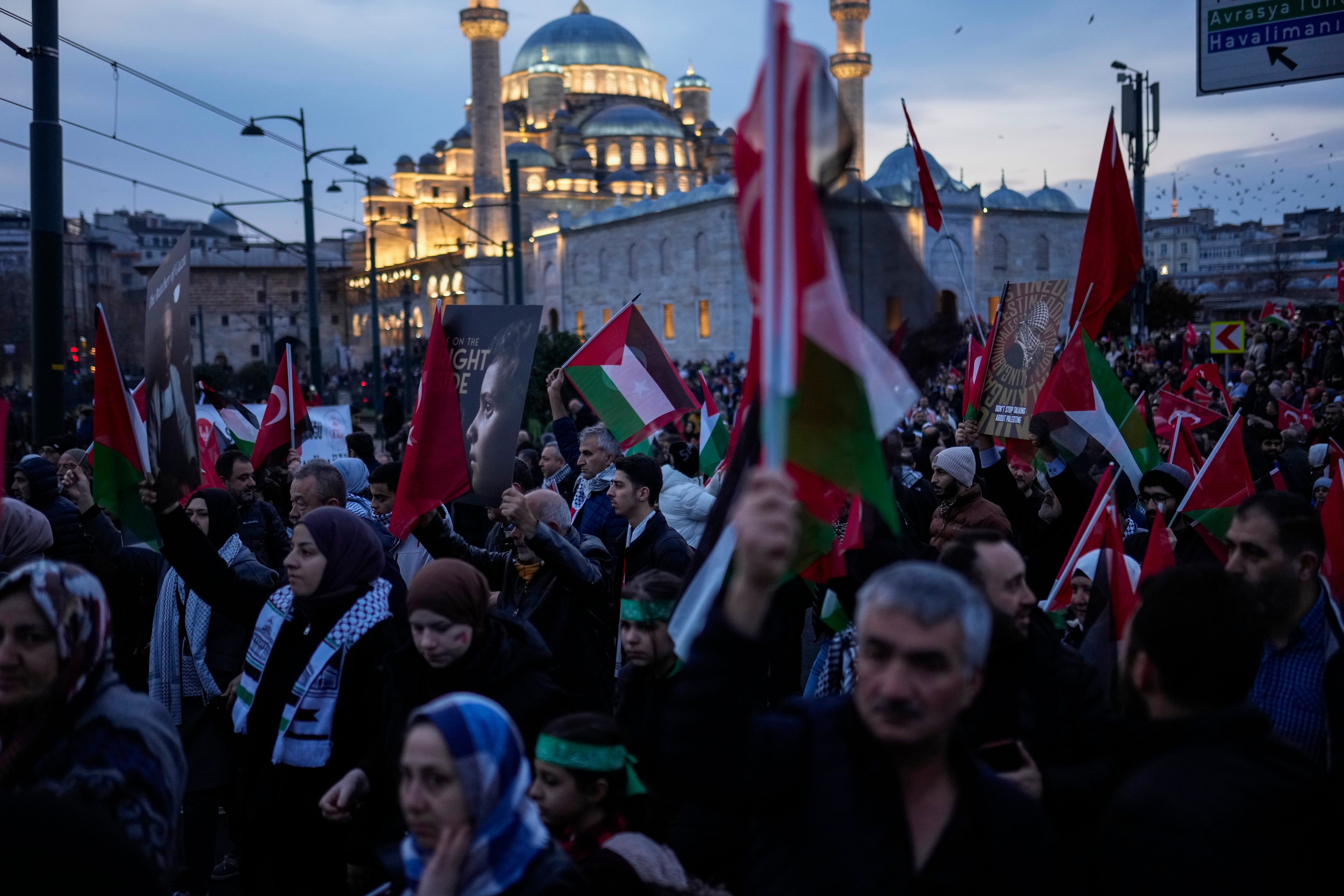 Turkey Israel Palestinians