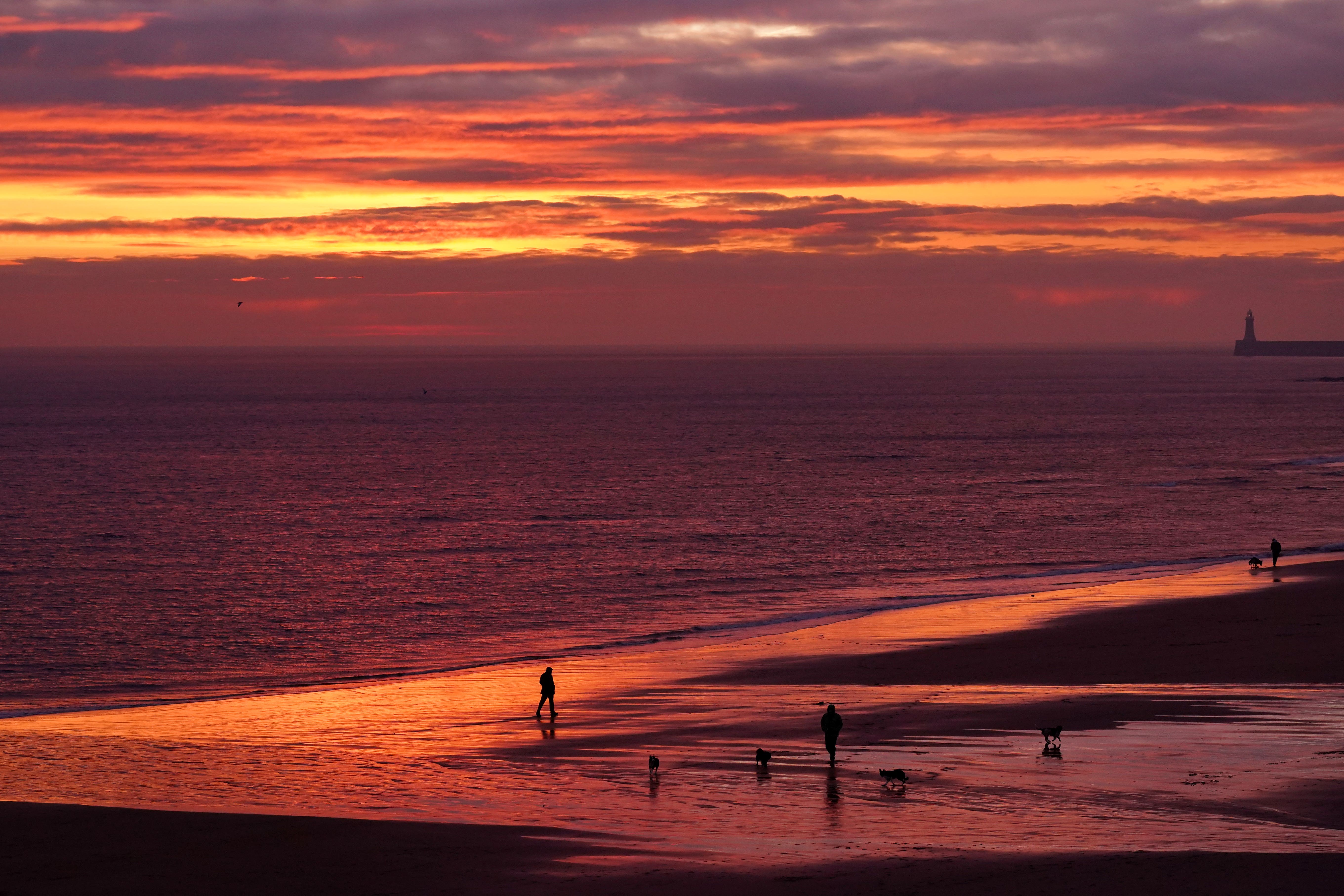 Britain’s coastline provides a front row seat to see Mother Nature at her best, all year round (Owen Humphreys/PA)