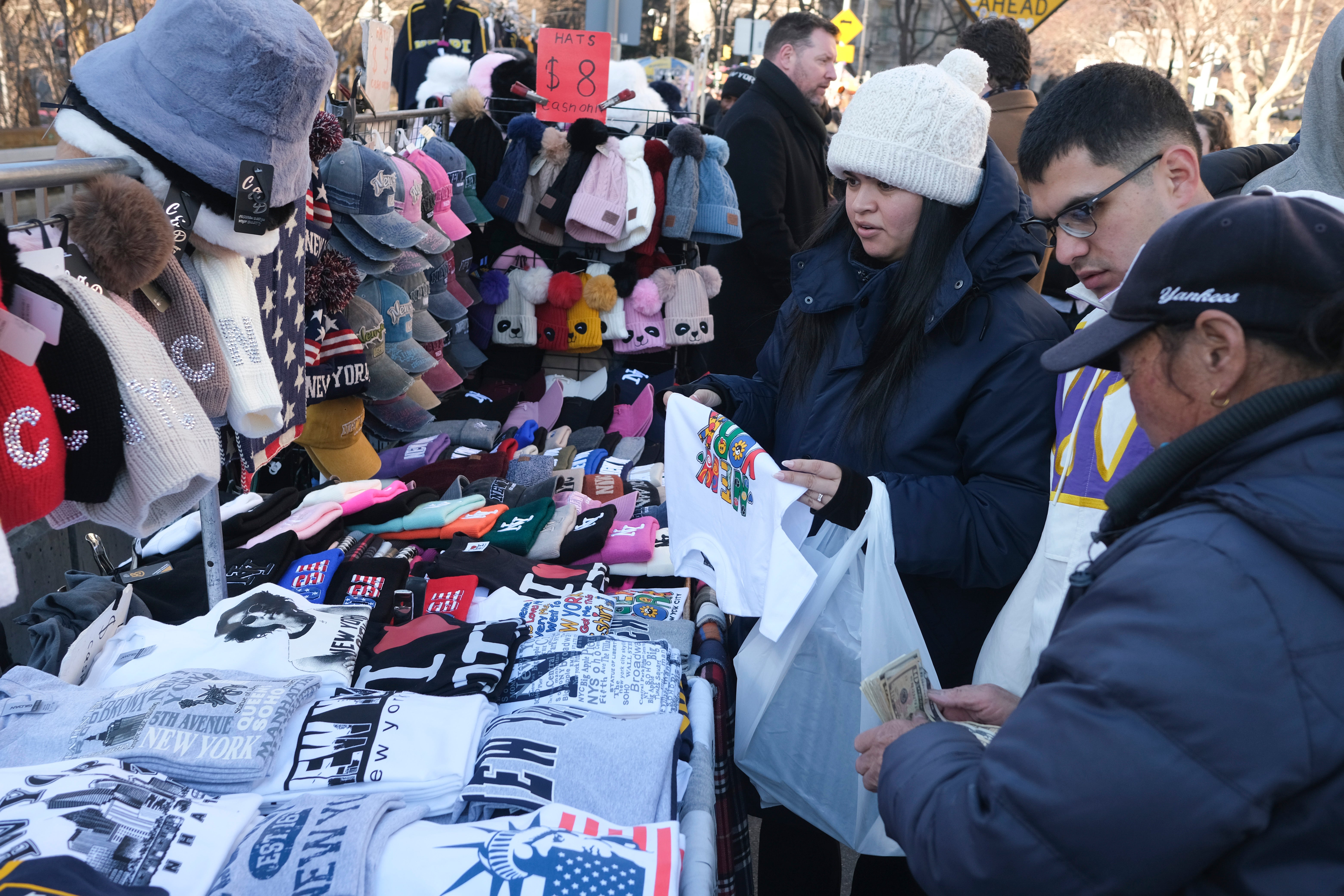 Brooklyn Bridge Vendors