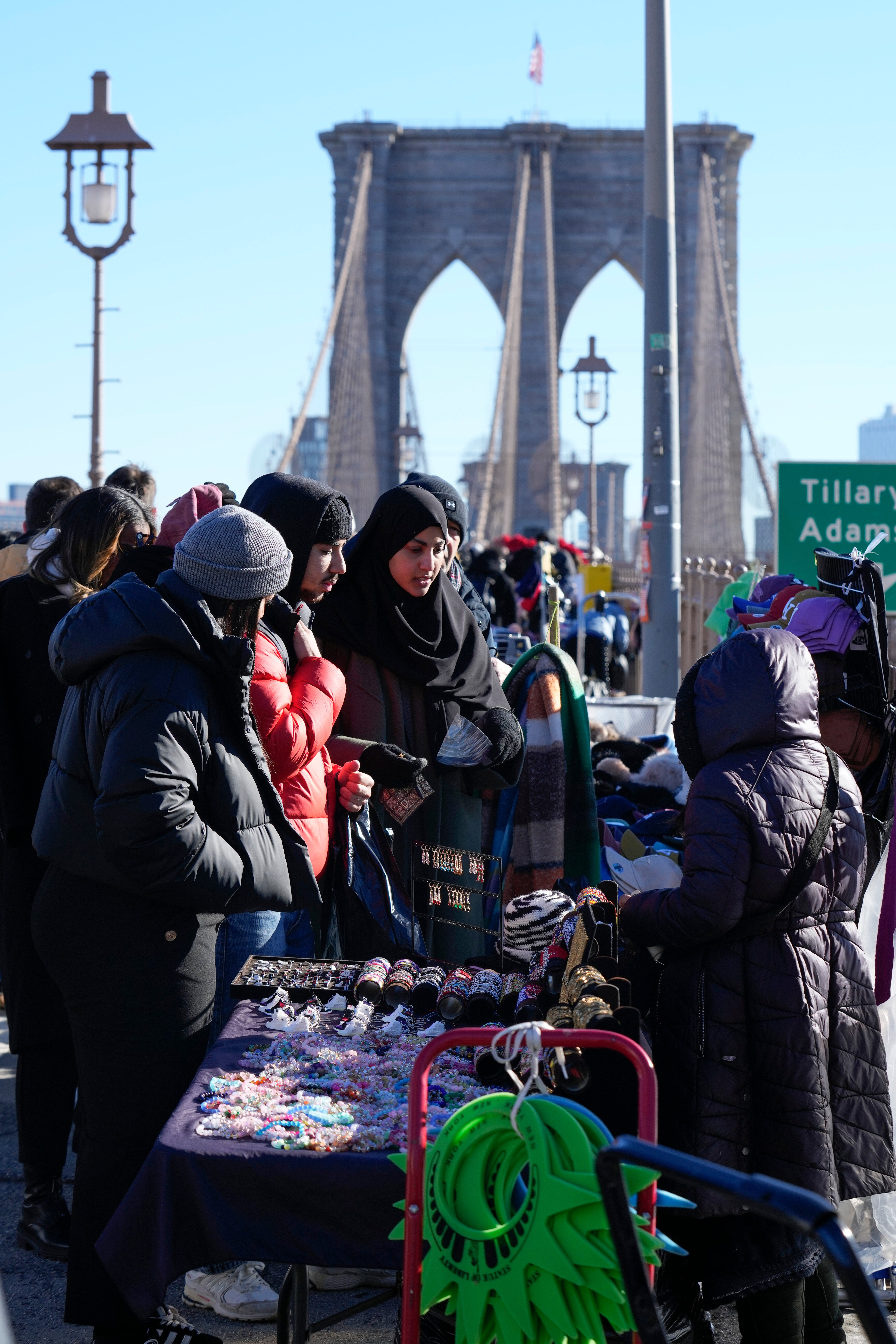 Brooklyn Bridge Vendors