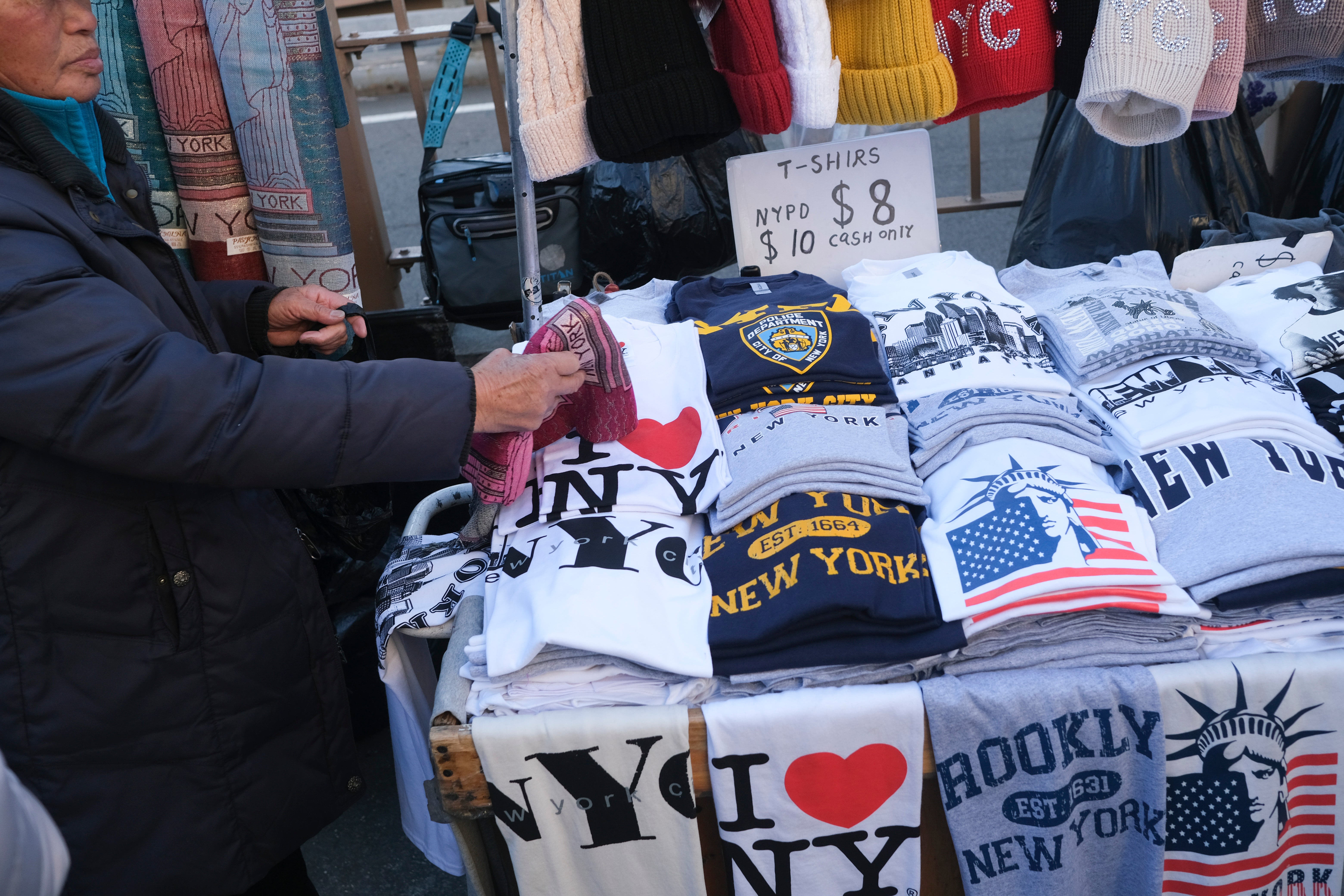 Brooklyn Bridge Vendors