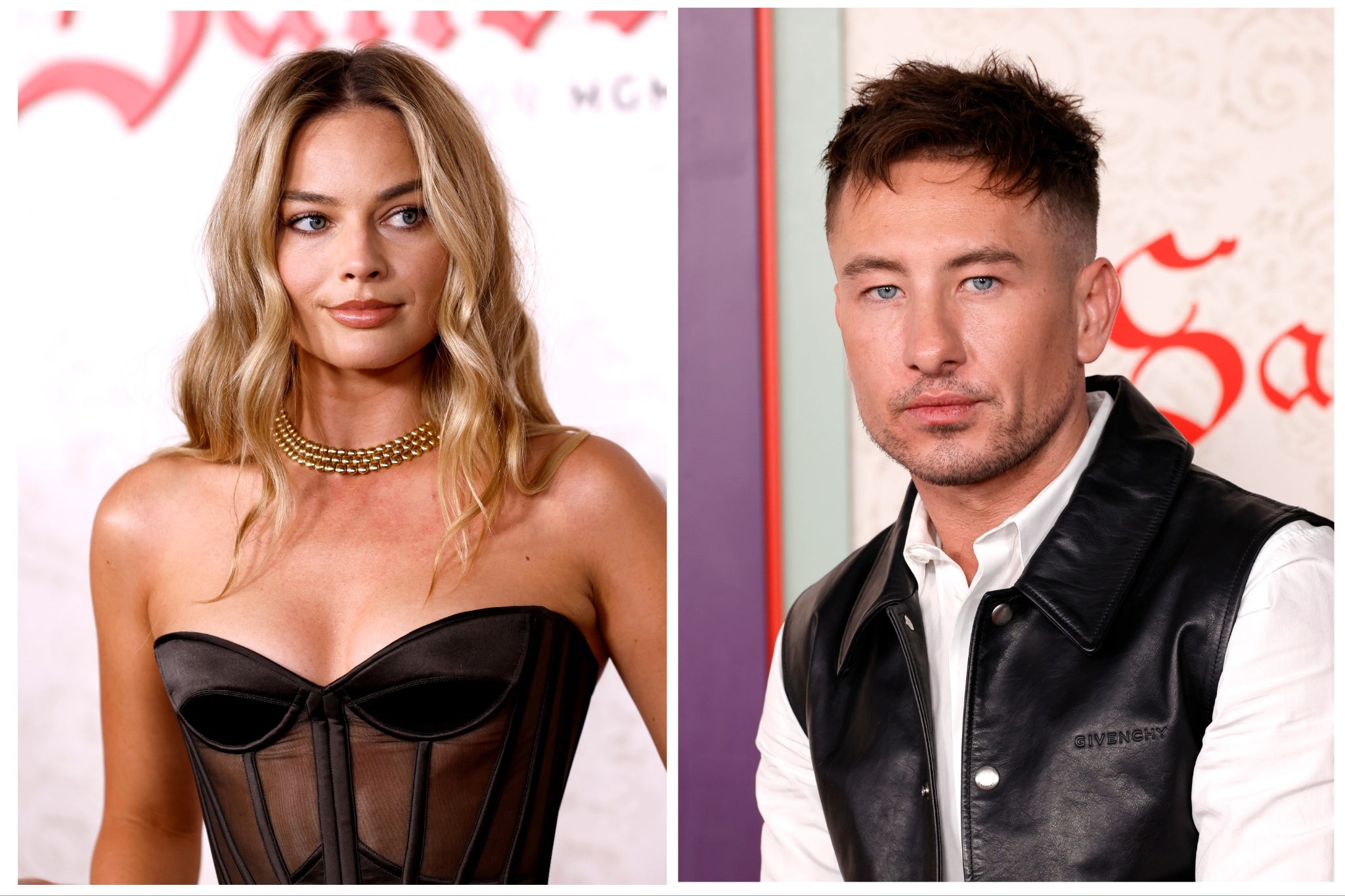 Margot Robbie and Saltburn’s Barry Keoghan