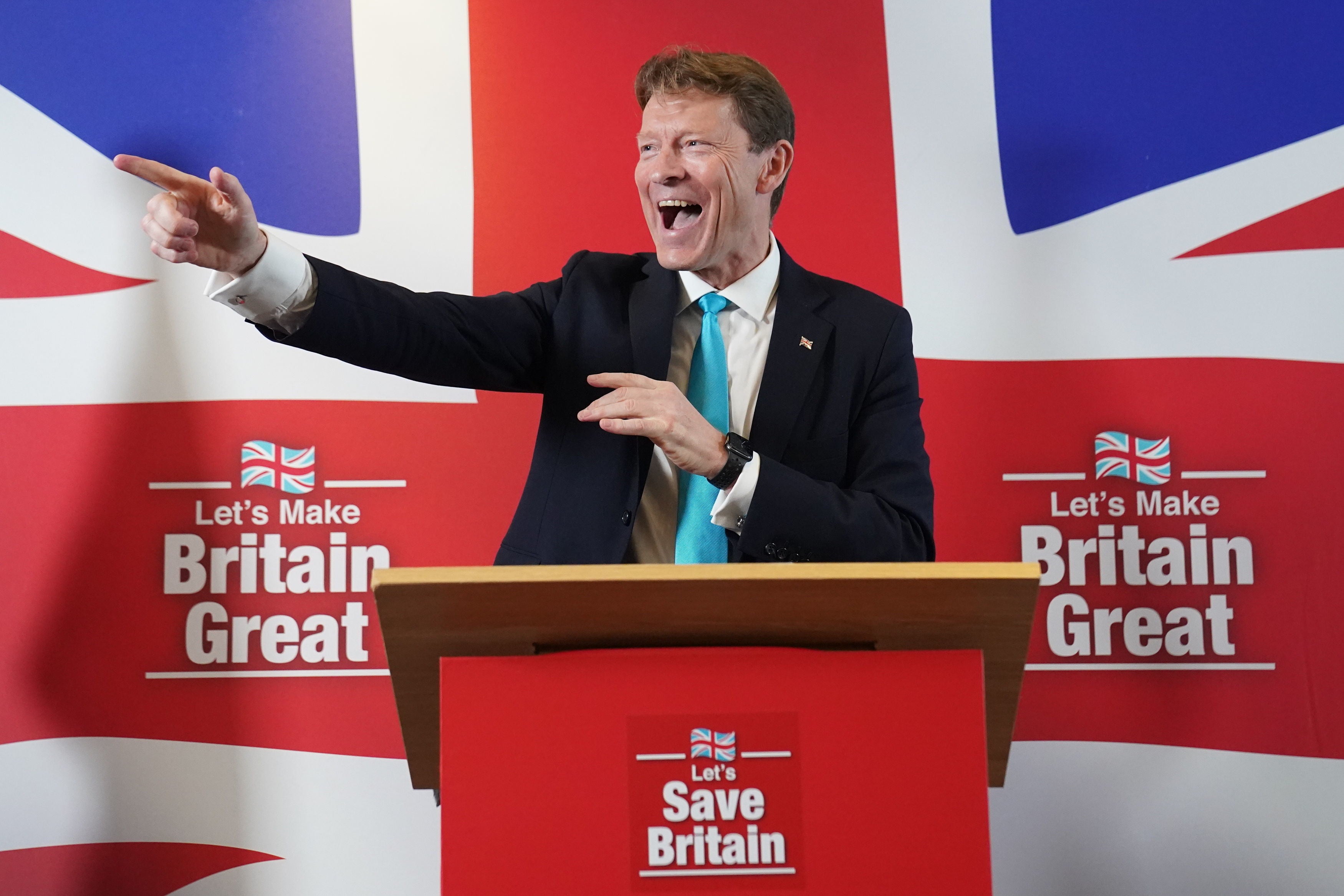 Richard Tice, the leader of Reform UK, has said his party will stand a candidate in every Conservative battleground