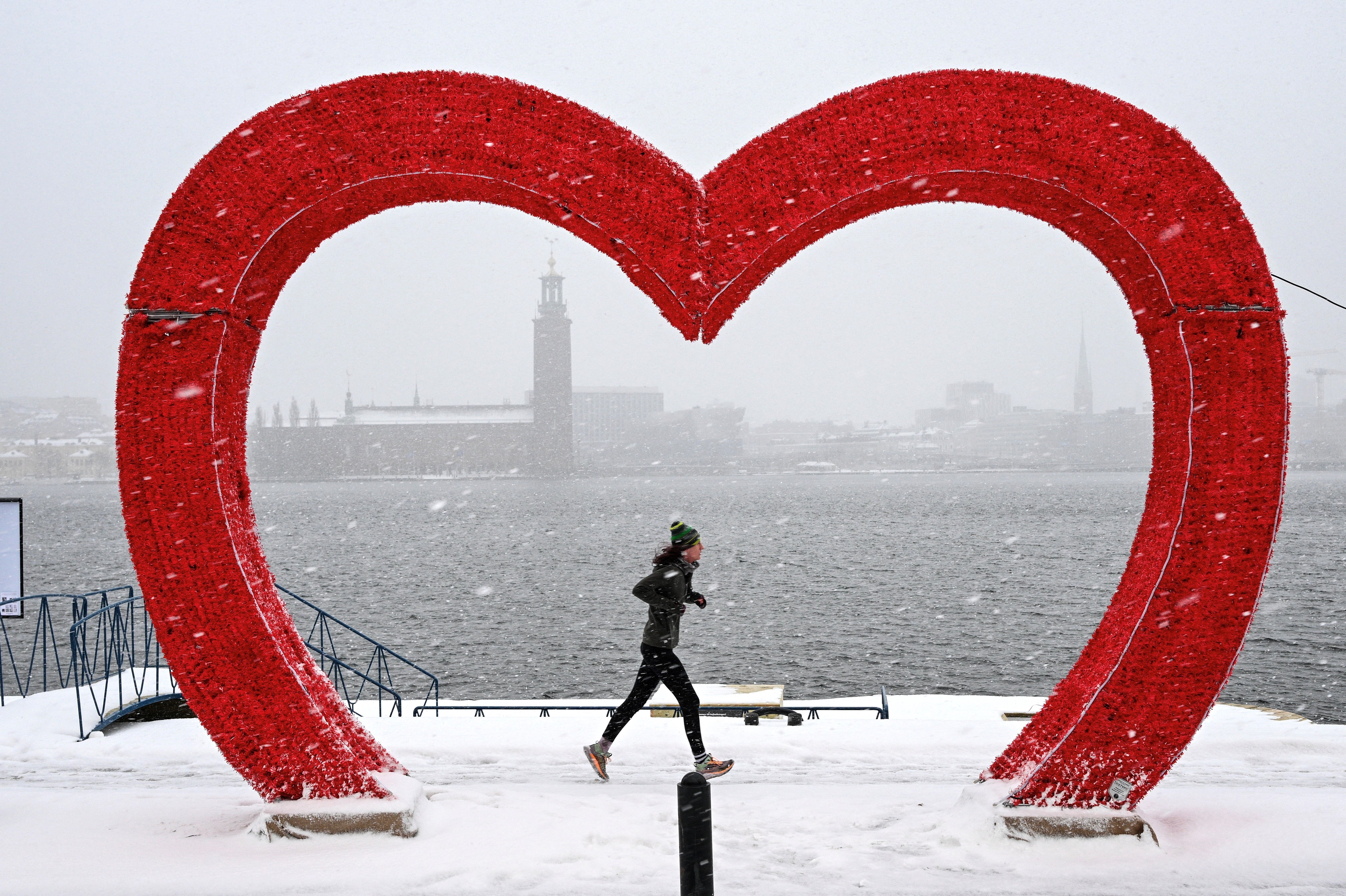 Think it’s cold in ‘Arctic’ Britain? Parts of Scandinavia have been under snow for weeks, with freezing temperatures unseen in decades