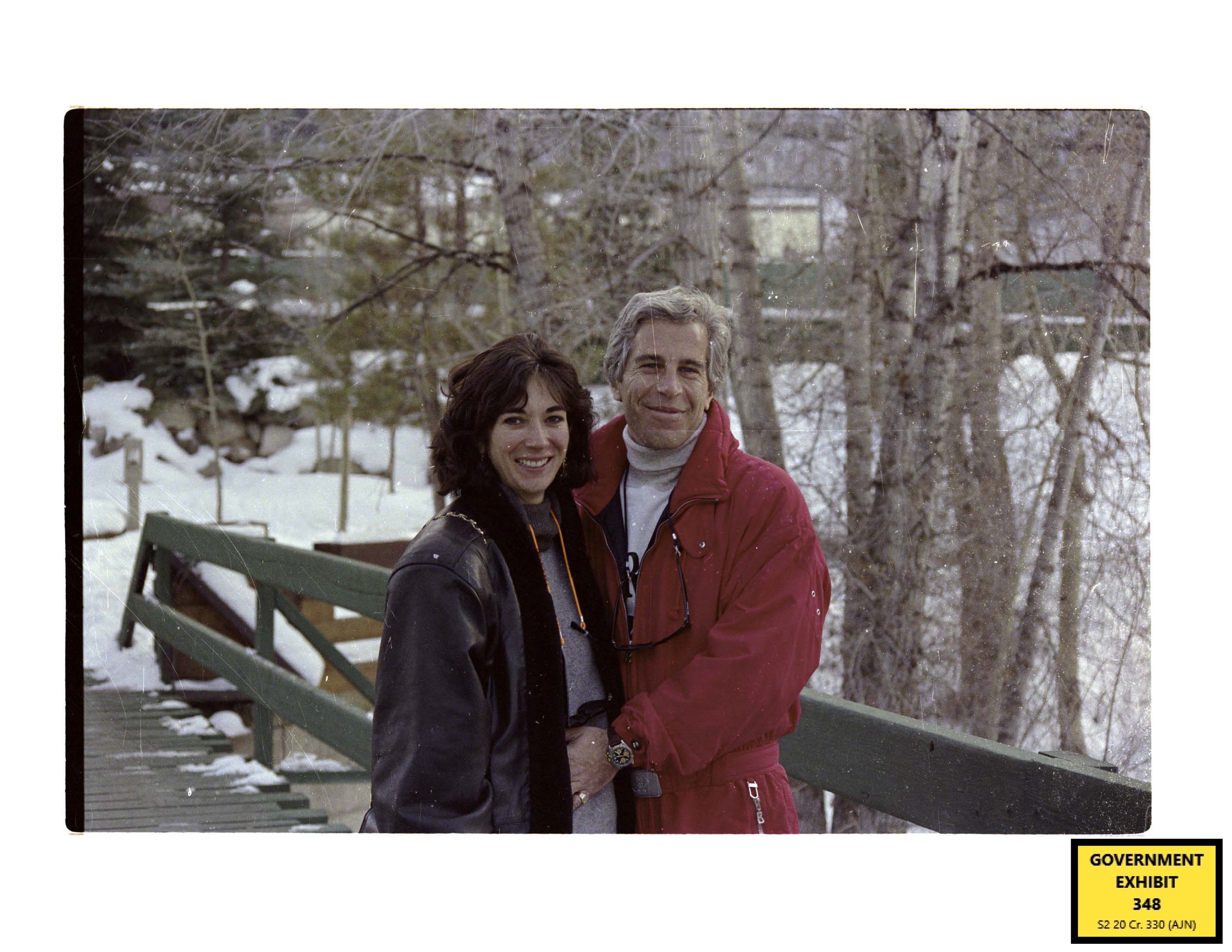 Undates photo of Jeffrey Epstein and Ghislaine Maxwell