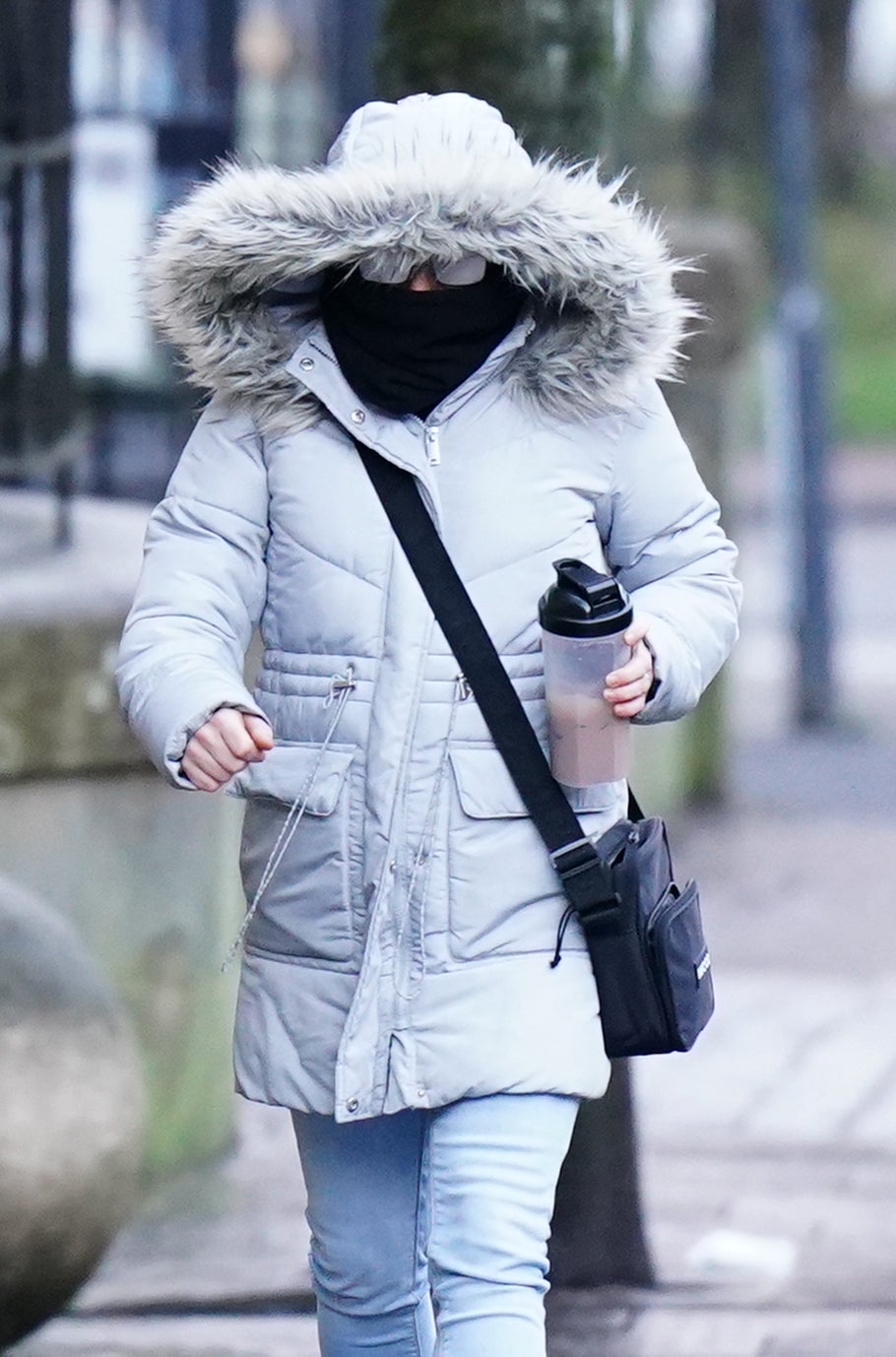 Marianne Gallagher, 38, arriving at the High Court in Glasgow for sentencing after being found guilty of assaulting a child. She was cleared of all other charges.