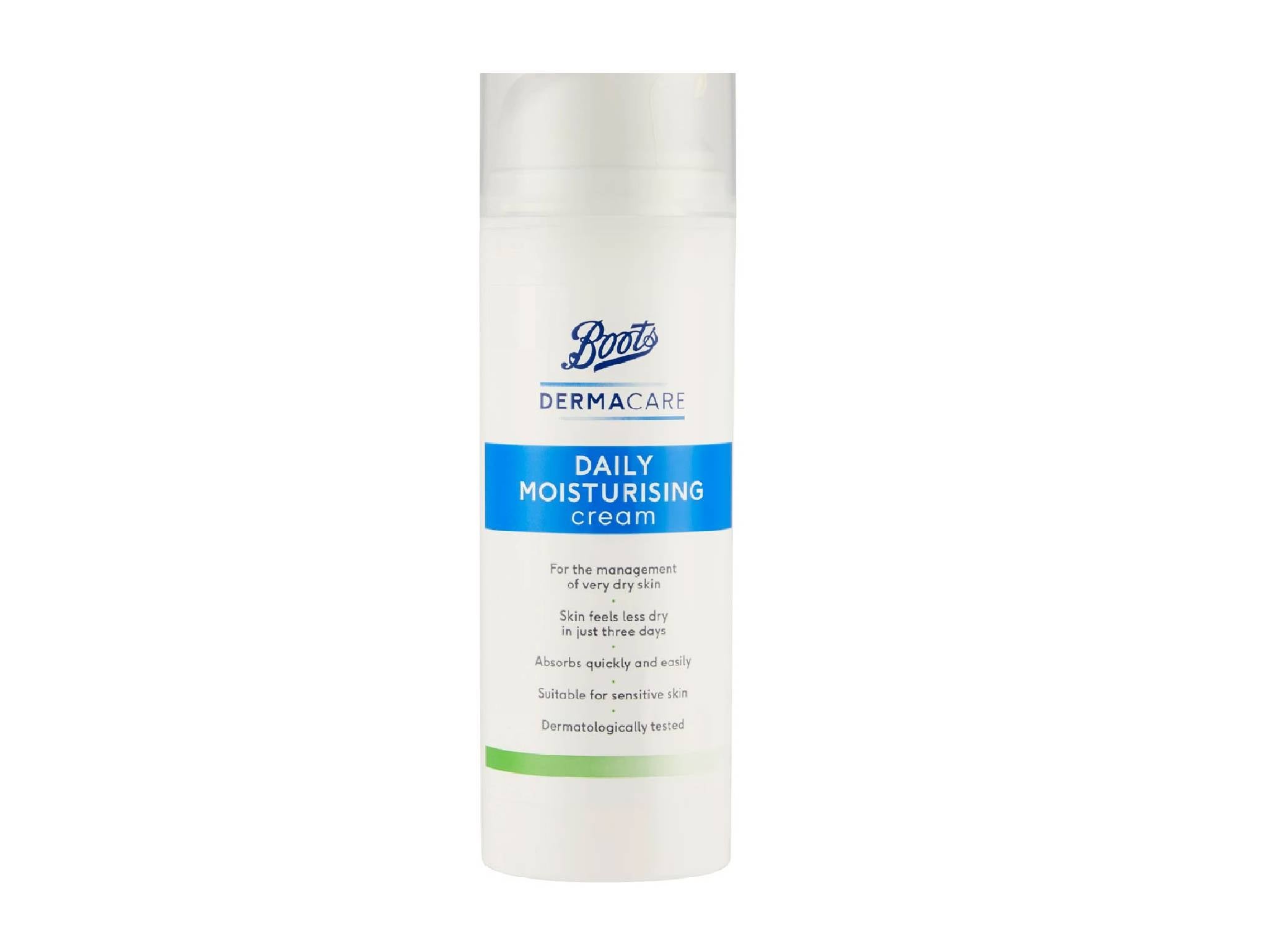 Boots dermacare daily moisturising cream