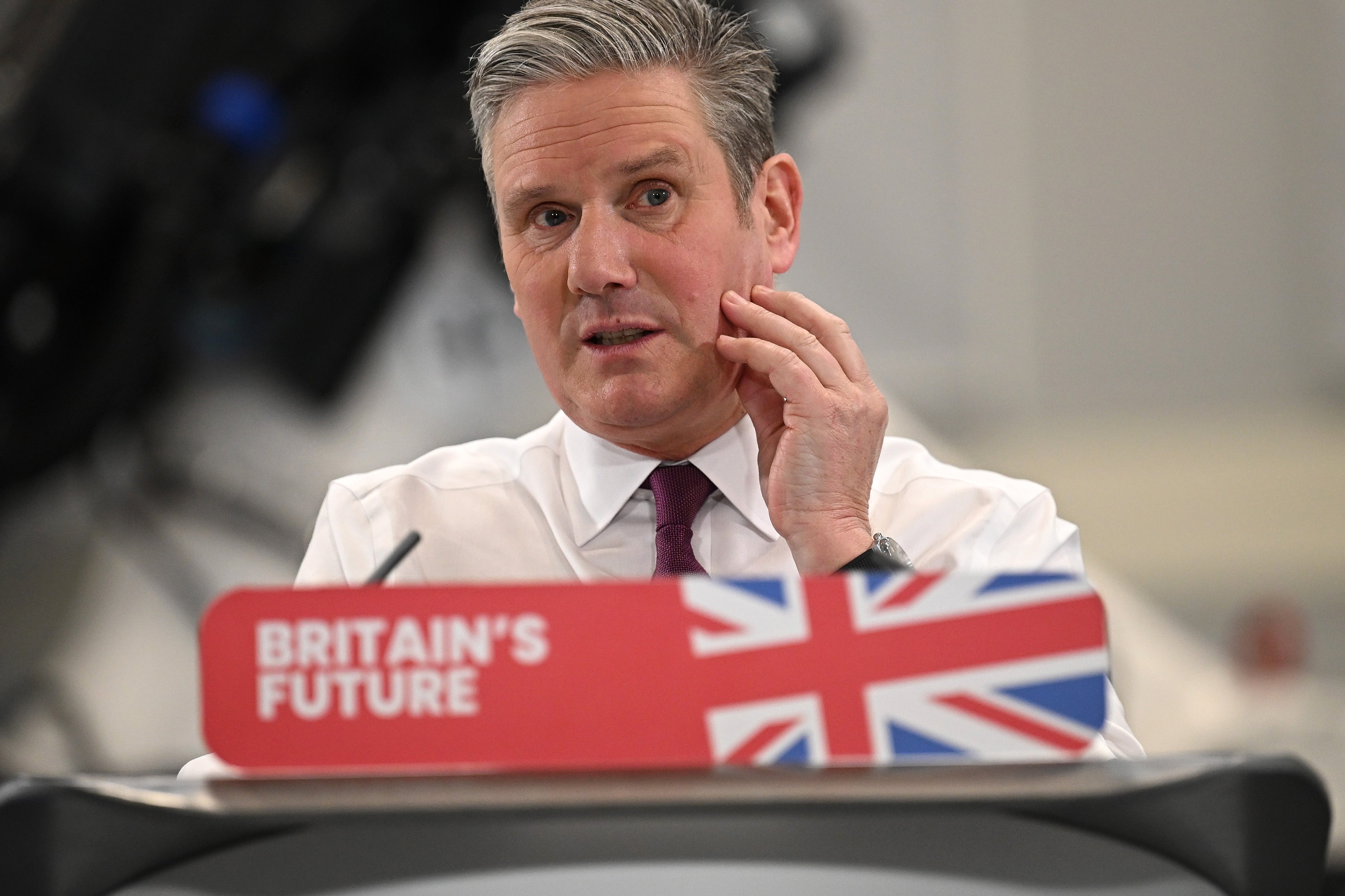 Keir Starmer promised ‘hope’ during a speech in Bristol on Thursday