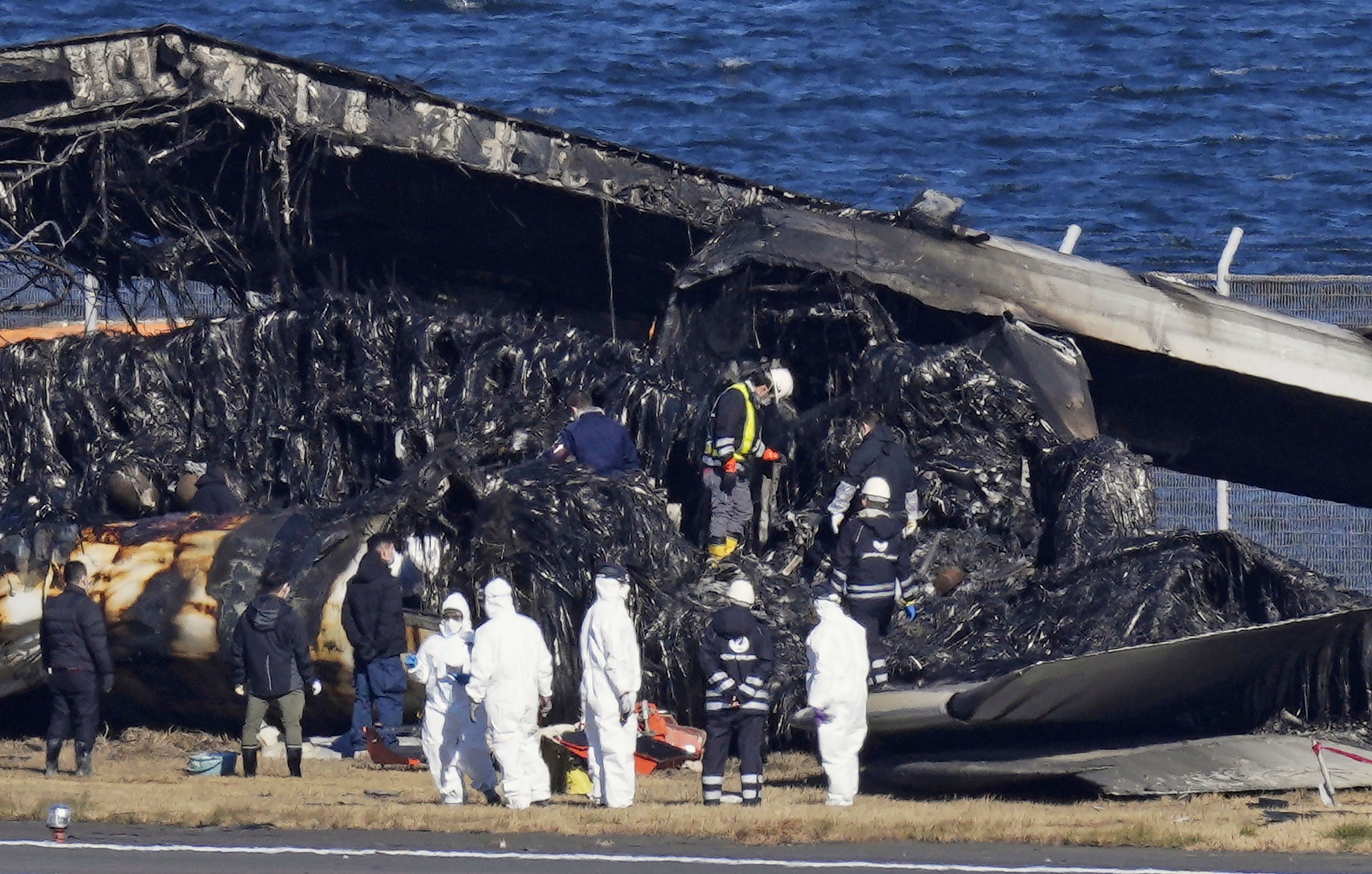 Japan Plane Fire