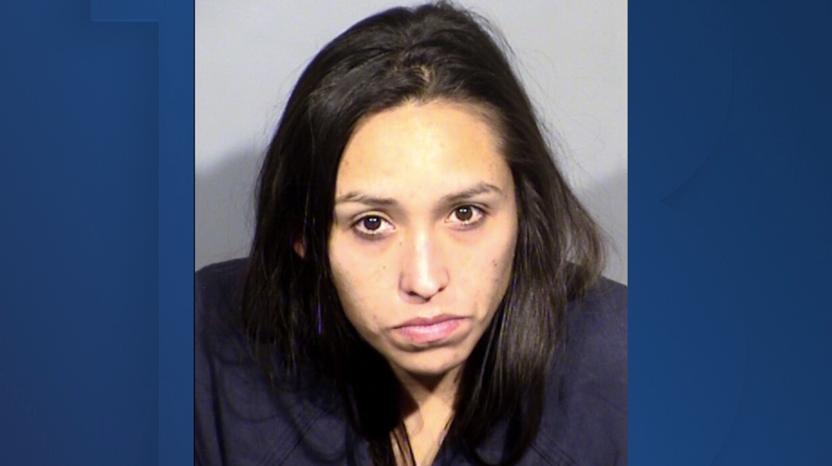 Bianca Hernandez, 30, who was arrested for allegedly breaking into the home of slain UNLV professor Dr Naoko Takemaru