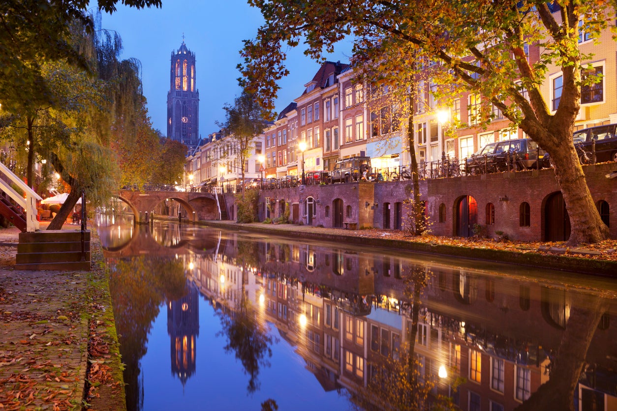 Quaint canals and gabled houses typify Utrecht as well as Amsterdam