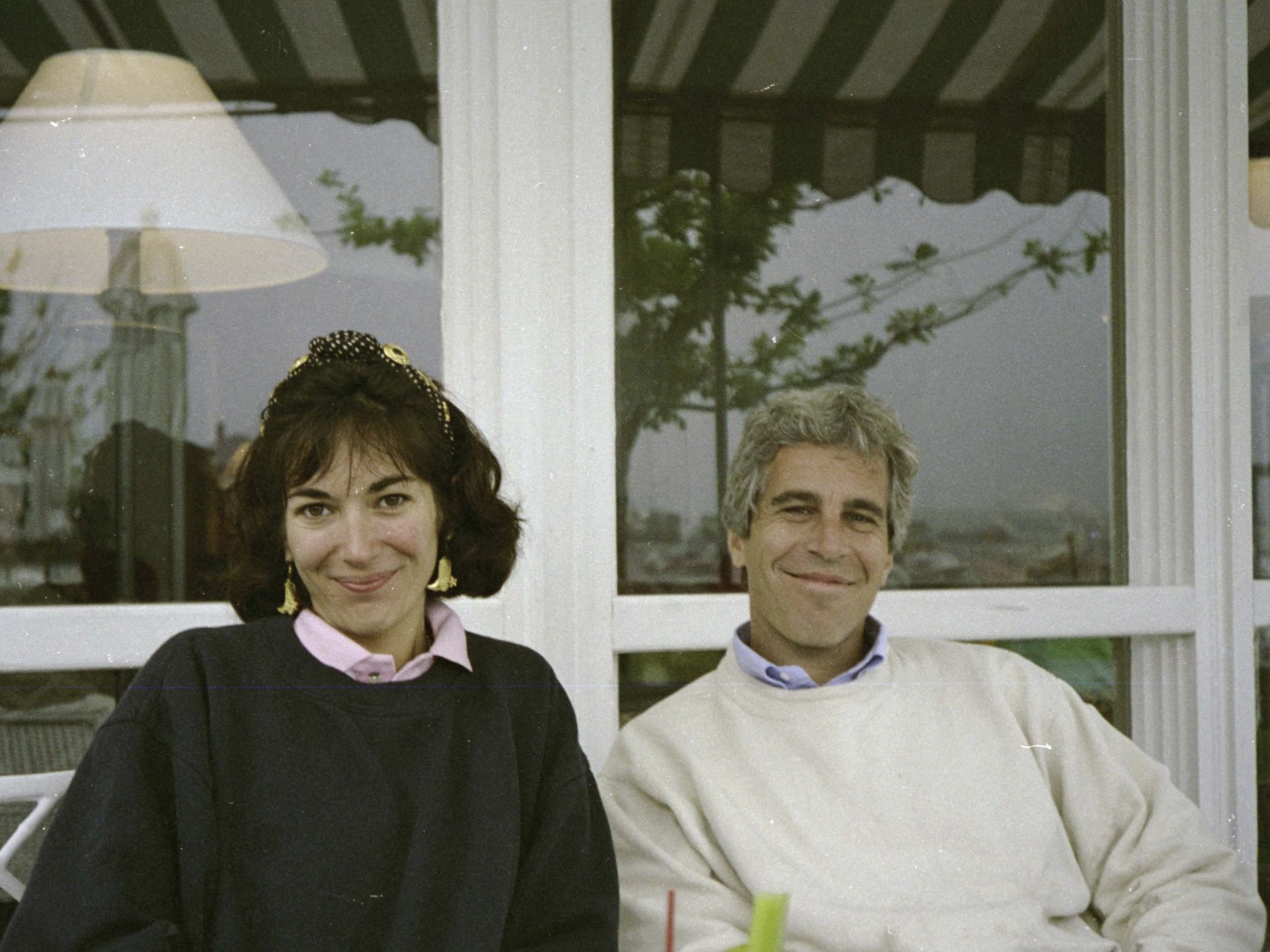 Jeffrey Epstein and Ghislaine Maxwell together