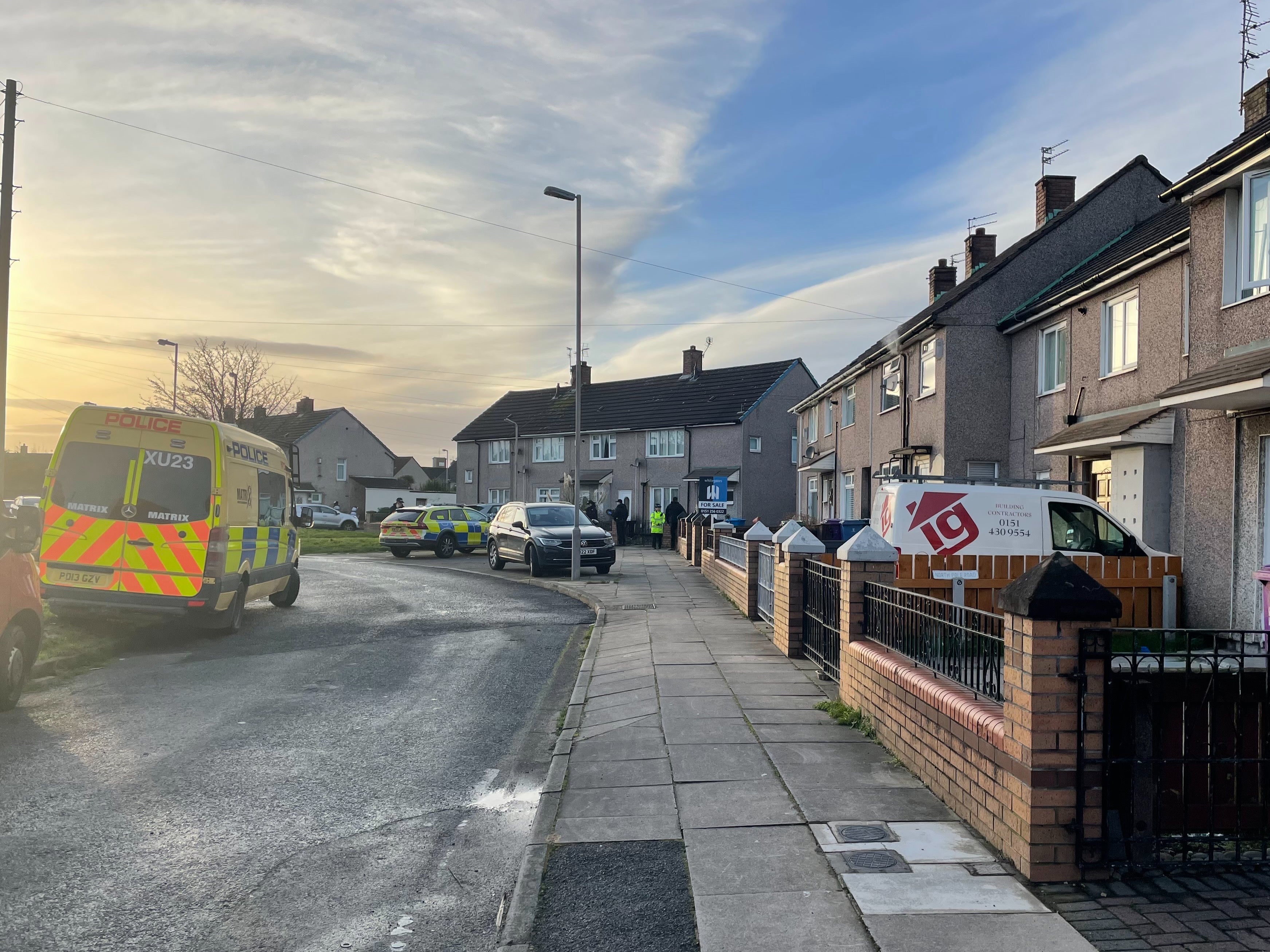 Residents of Maplas Road reported hearing multiple loud gunshots just after 10pm on Wednesday