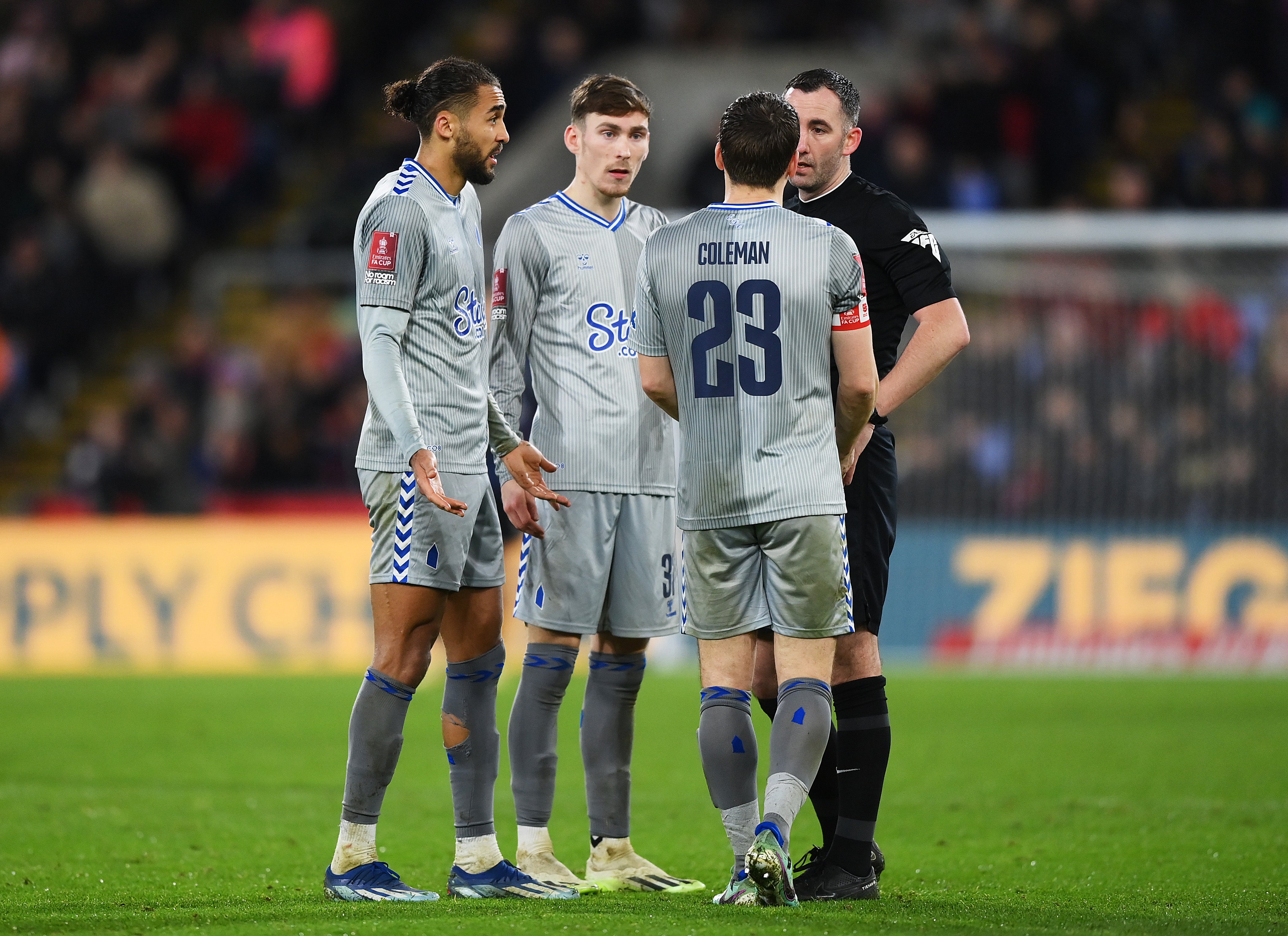 Dominic Calvert-Lewin faces a three-game suspension after his sending off