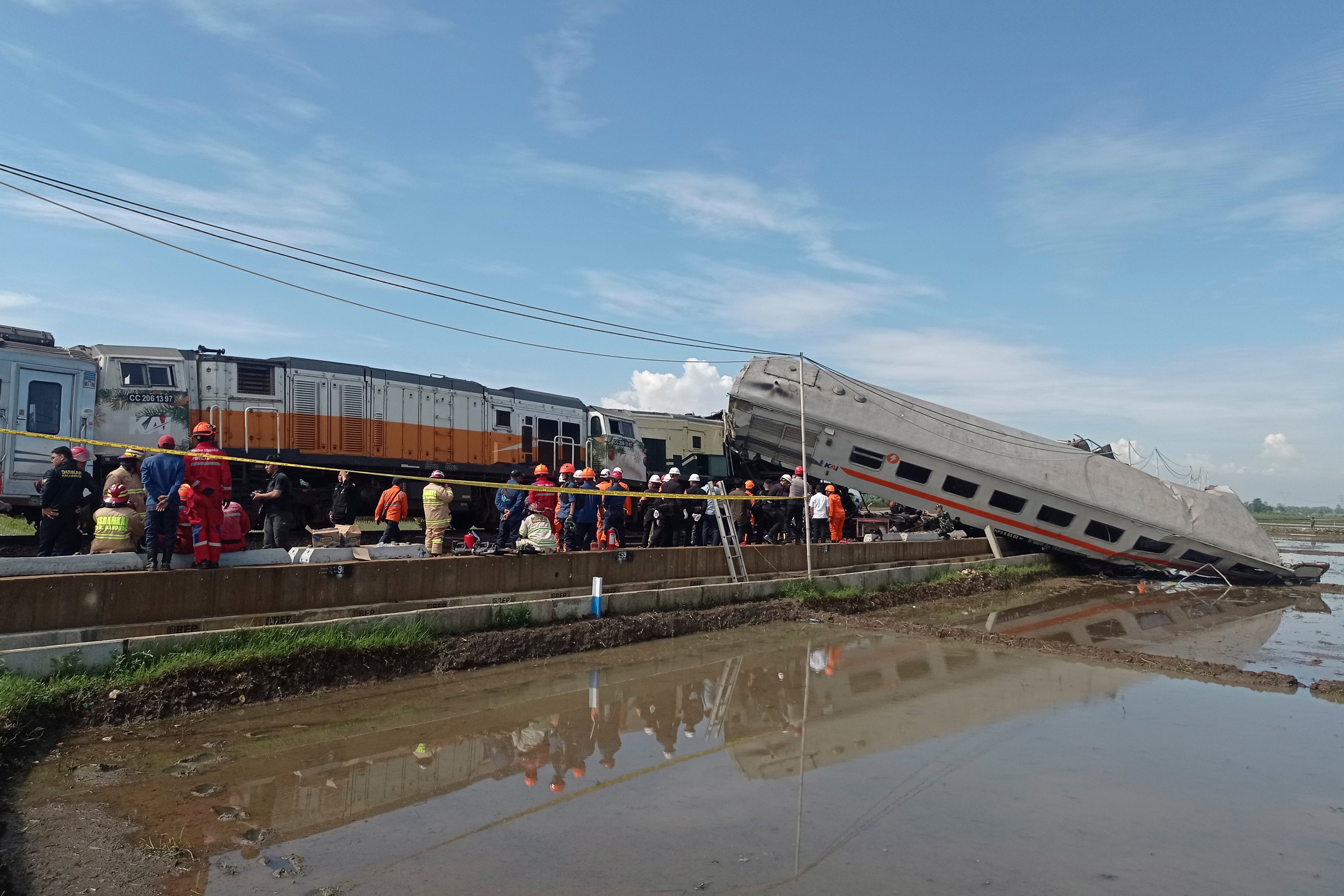 Indonesia Train Crash