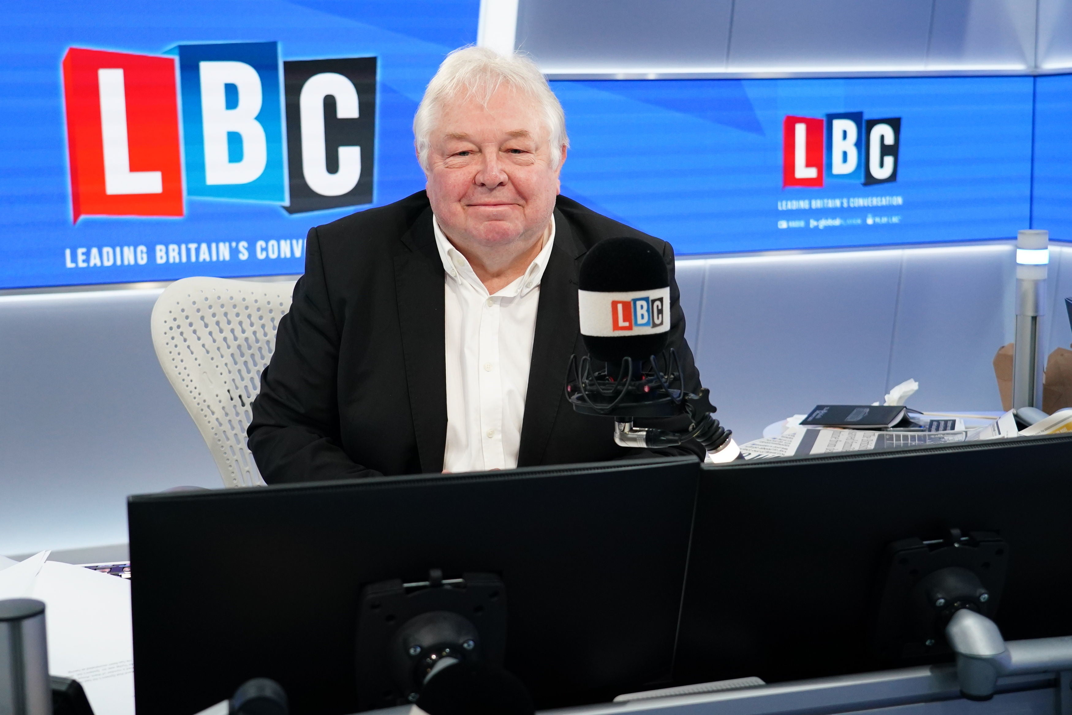 Nick Ferrari celebrates his twentieth anniversary as the host of LBC's Nick Ferrari at Breakfast show