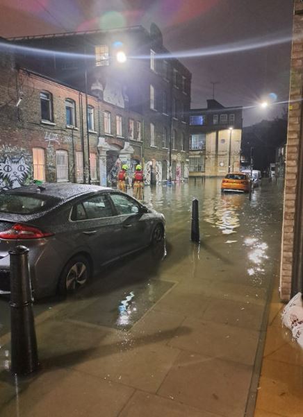 Hackney Wick was left underwater