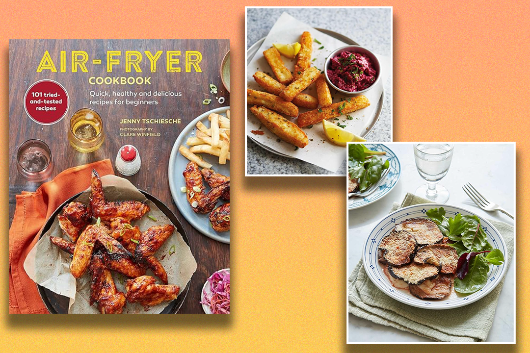 This recipe book came out on top in our round-up of the best air fryer cookbooks, thanks to its varied dishes