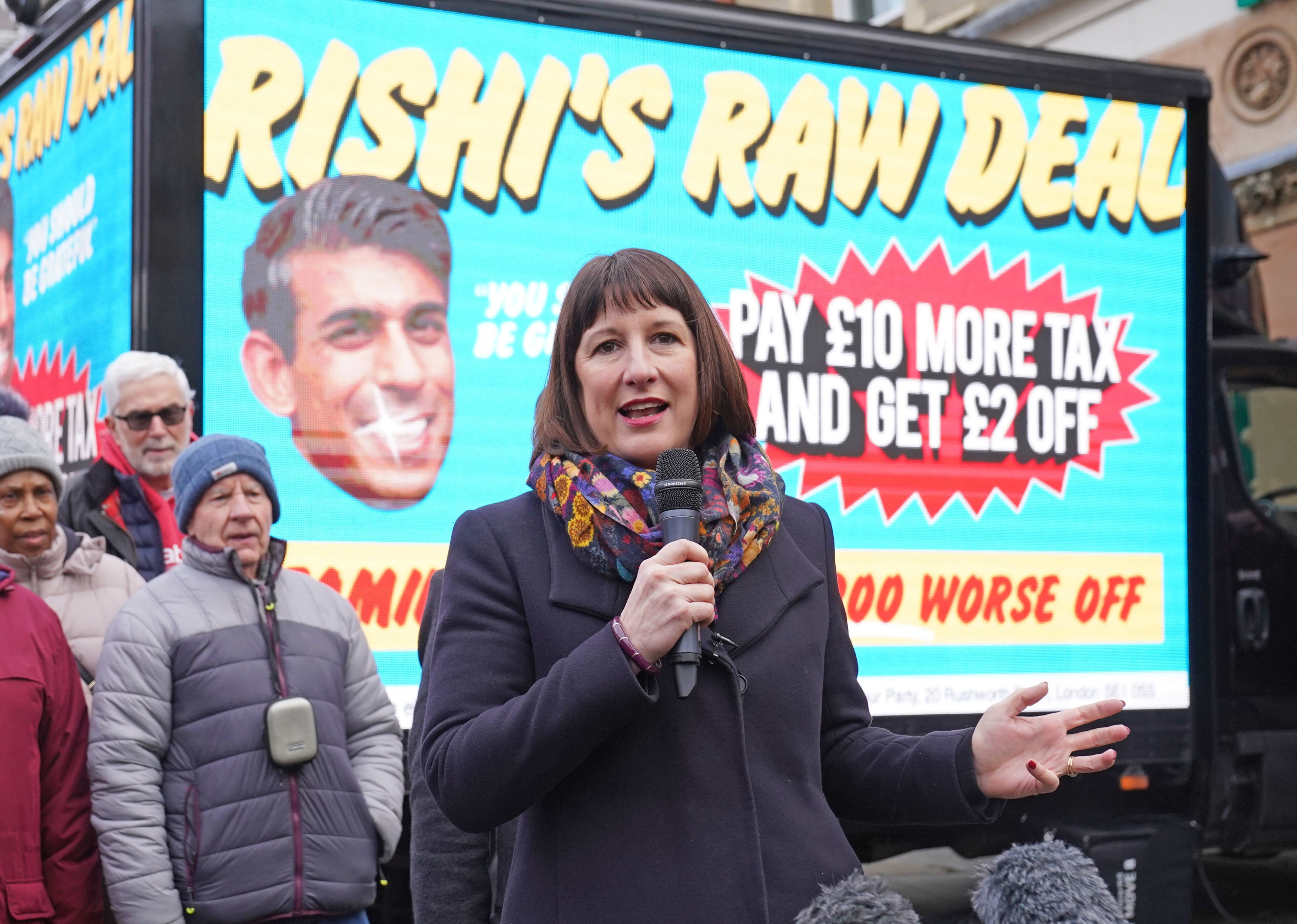 Labour’s Rachel Reeves has called the measure ‘a cynical giveaway from a weak and out-of-touch Tory government’