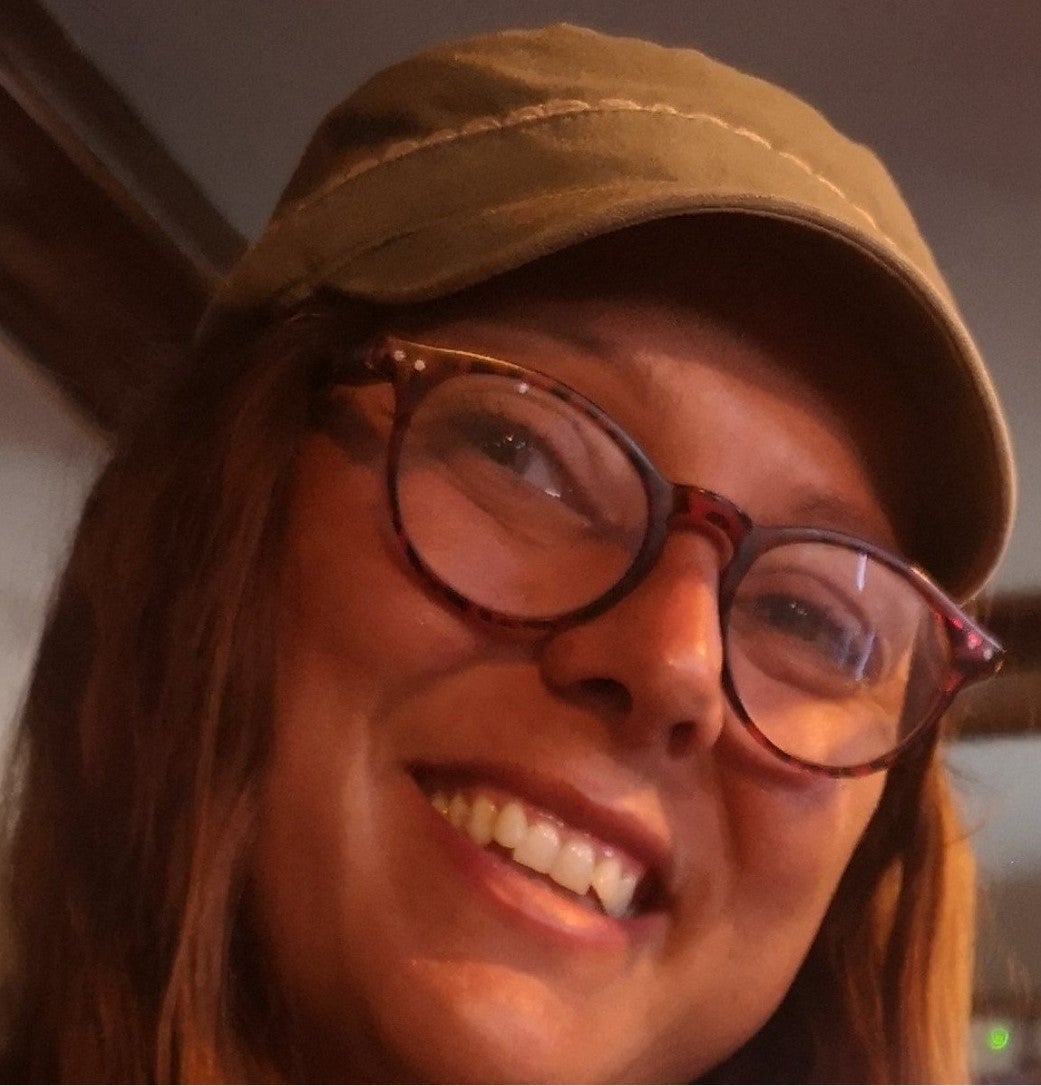 Lucy Charles is described as being 5ft 6 inches tall, has shoulder-length brown hair and wears glasses