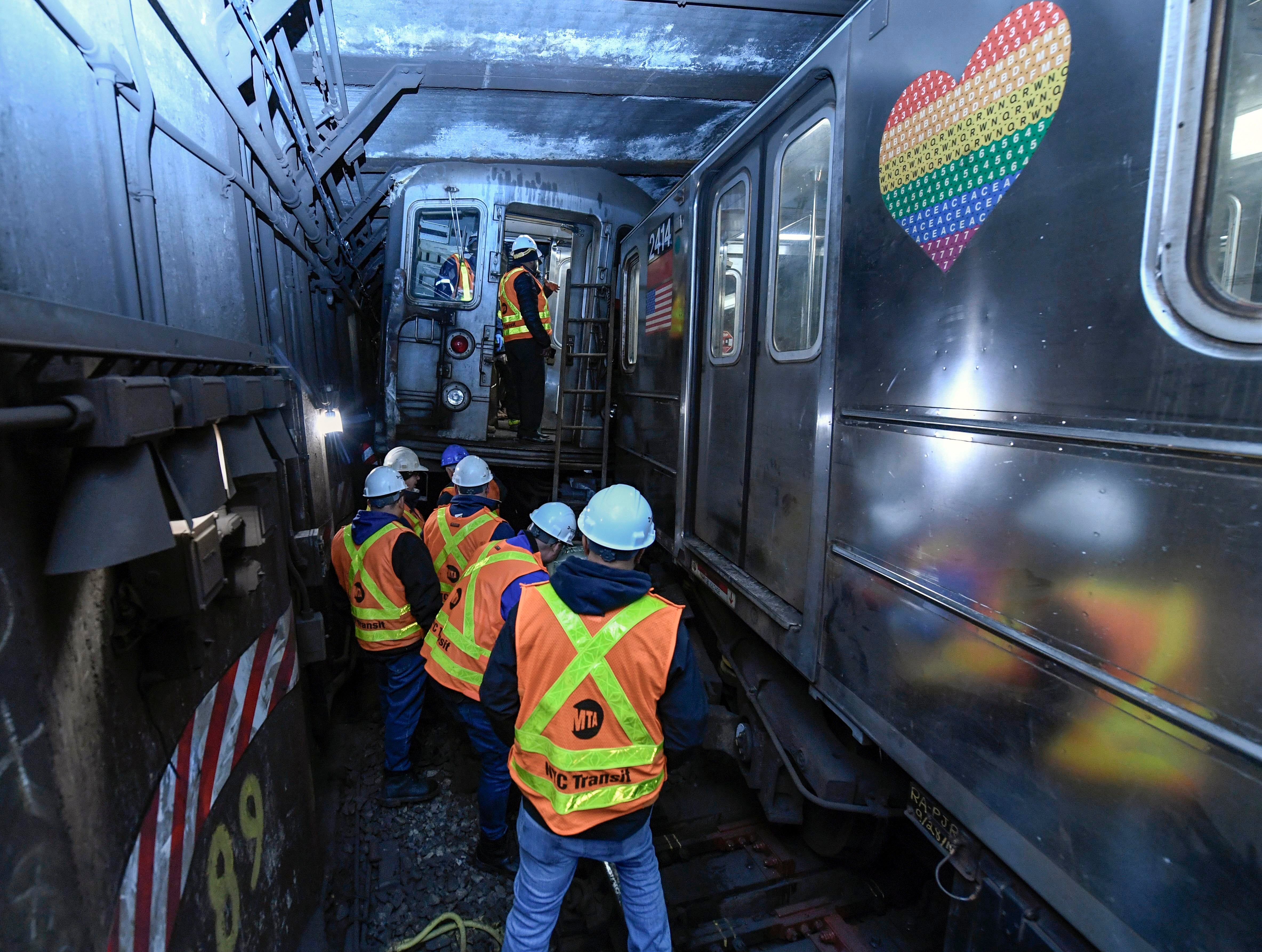 New York Subway Derailment