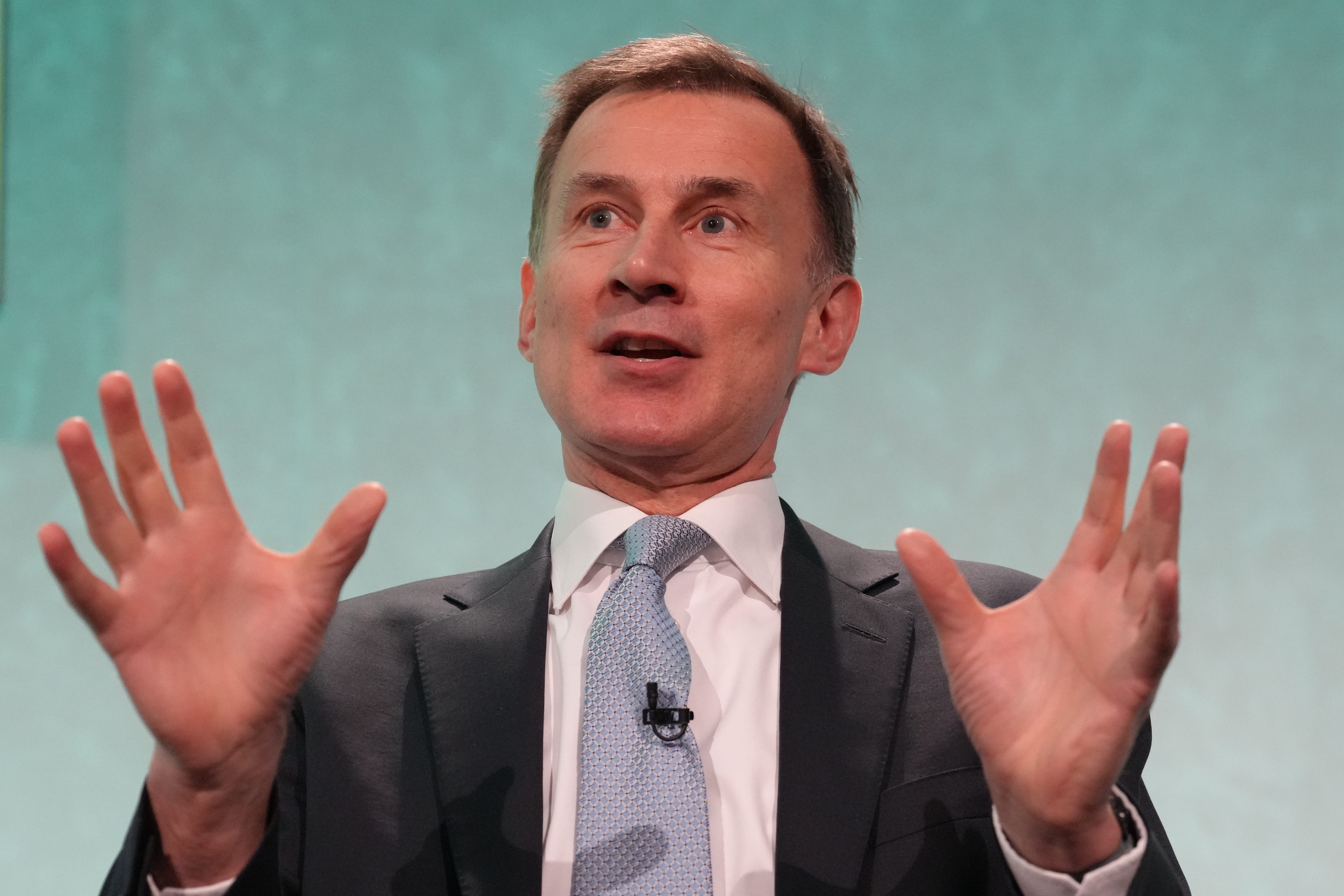 Chancellor of the Exchequer Jeremy Hunt (Maja Smiejkowska/PA)