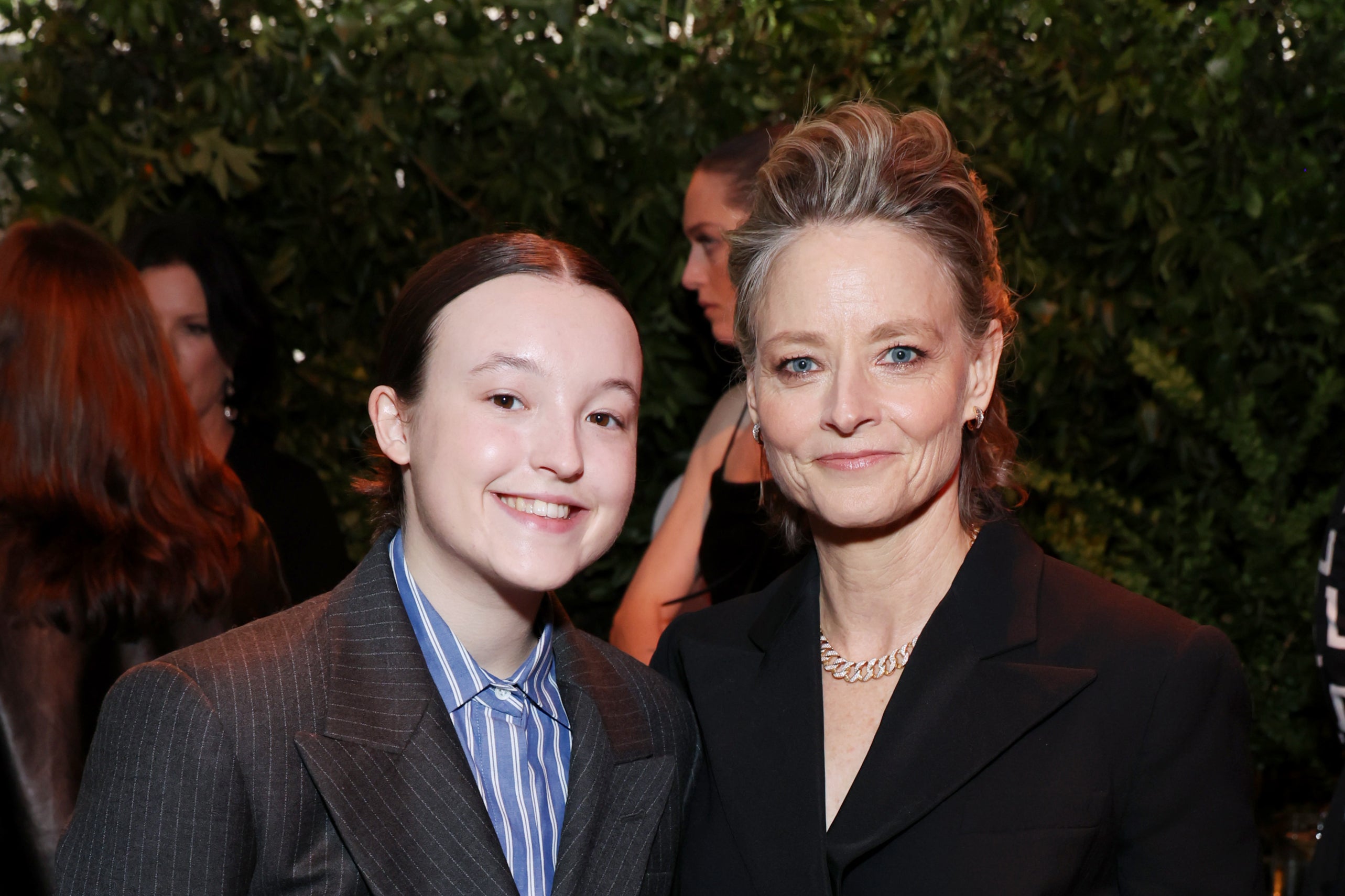 Bella Ramsey and Jodie Foster