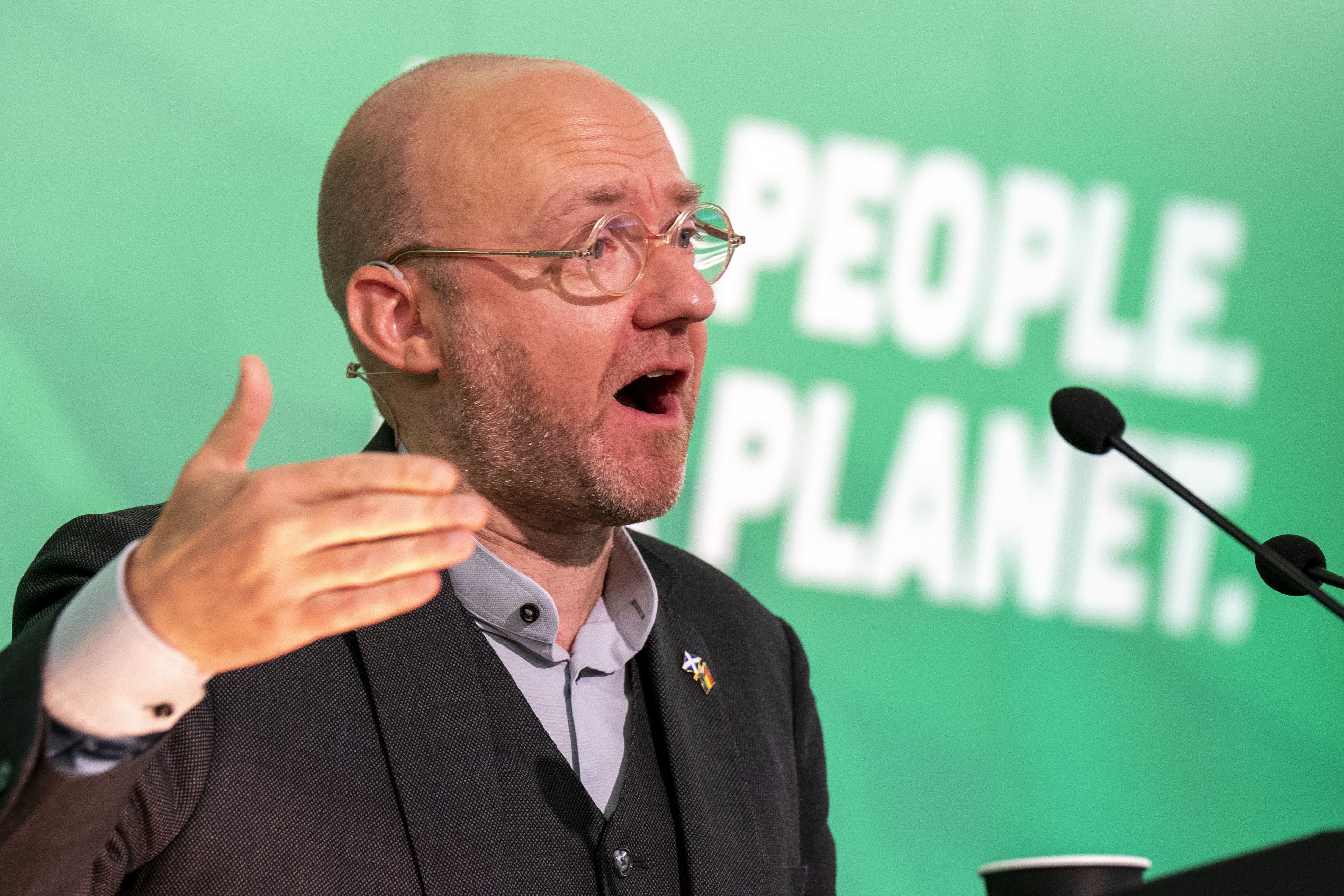 Government minister Patrick Harvie (Jane Barlow/PA)