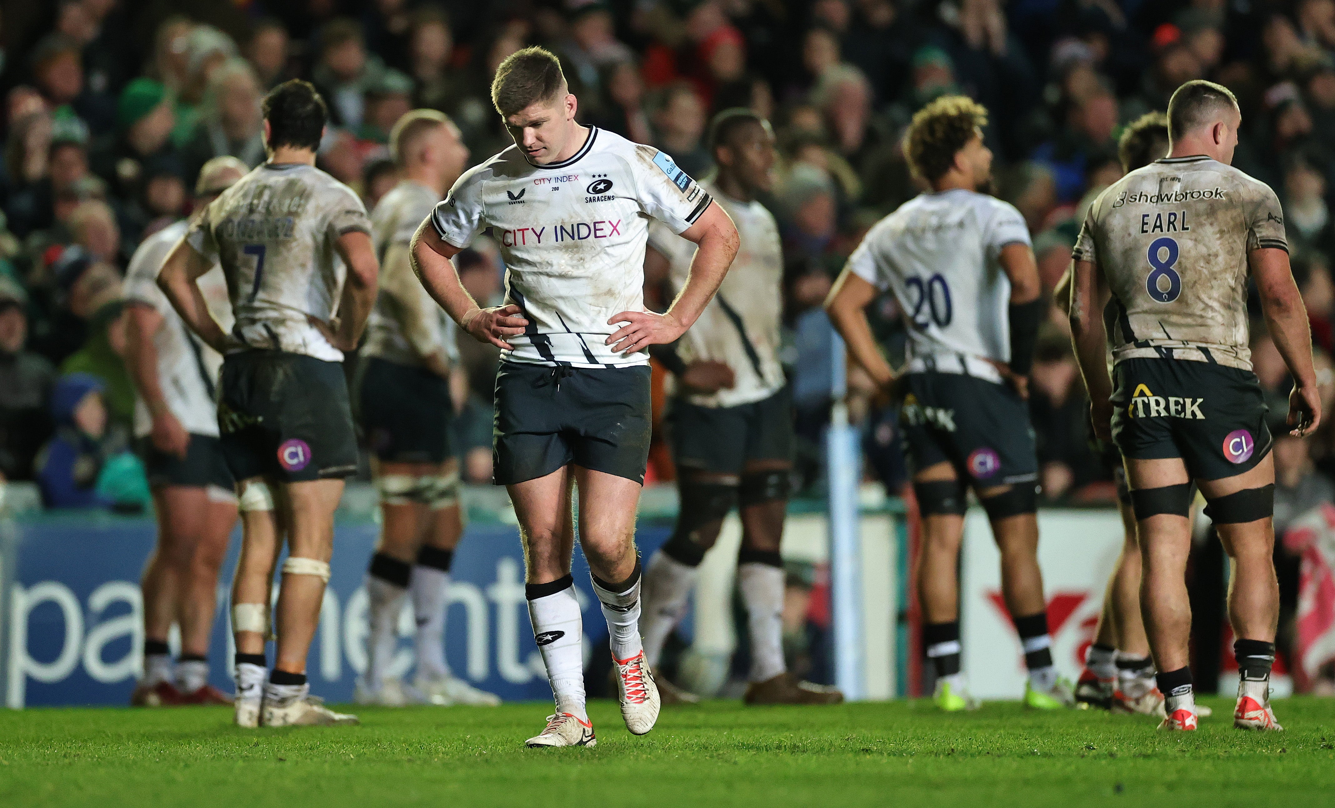 Saracens slump to defeat following rumours of Owen Farrell’s departure