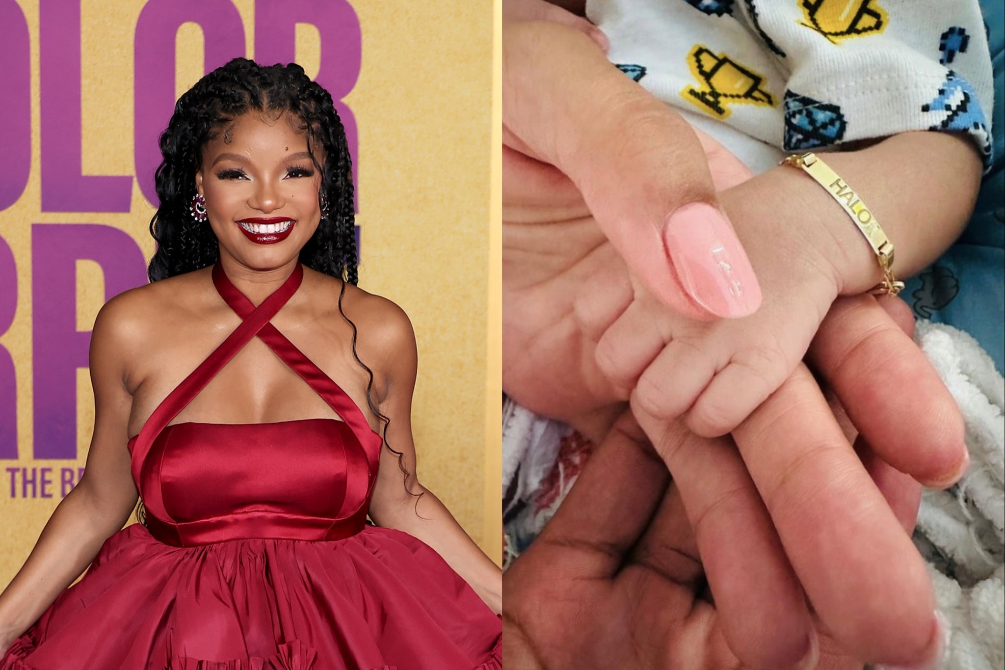 Halle Bailey announces her newborn son, Halo