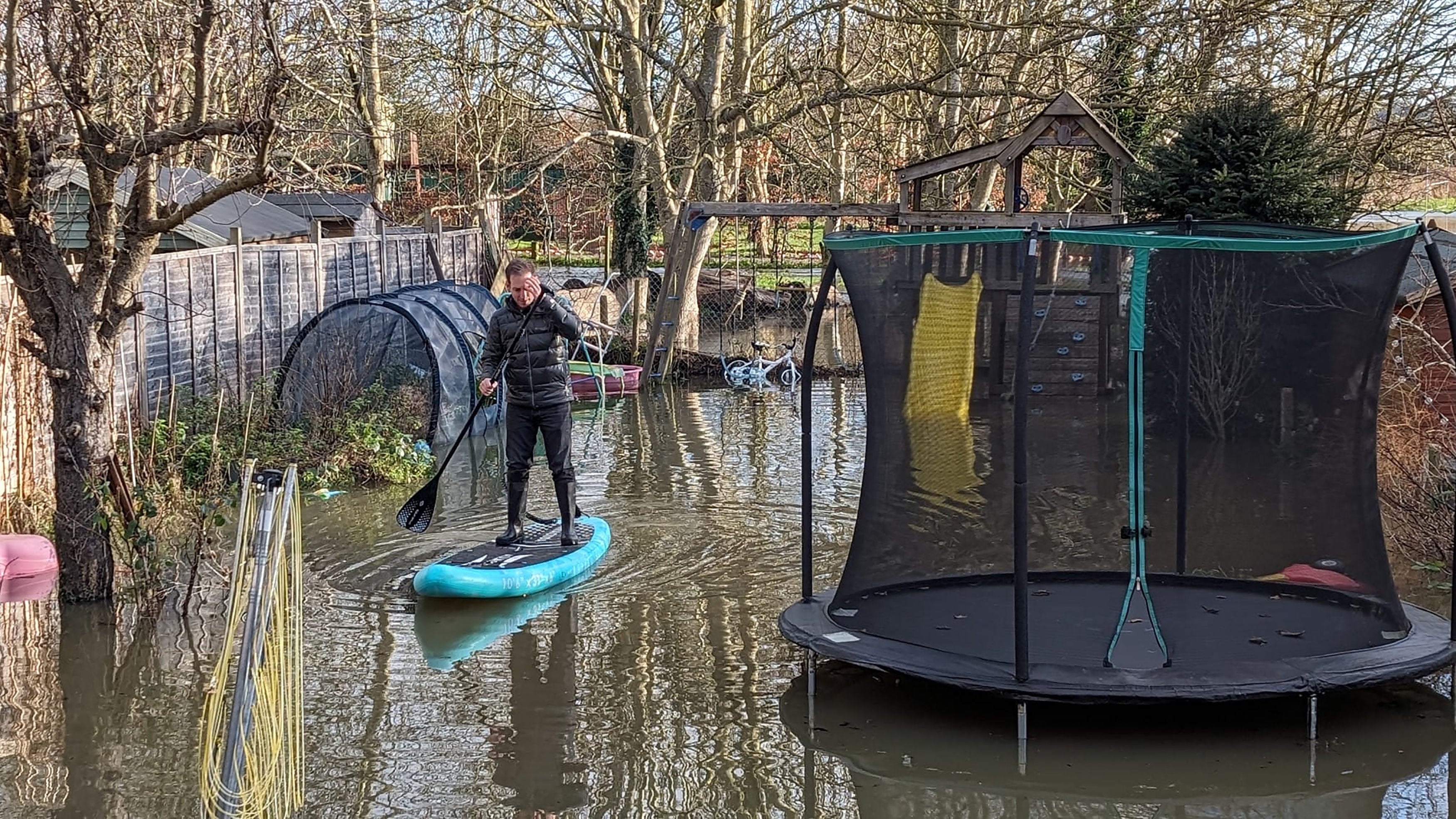 The impact of high water levels is likely to continue, particularly around the rivers Trent, Severn and Thames