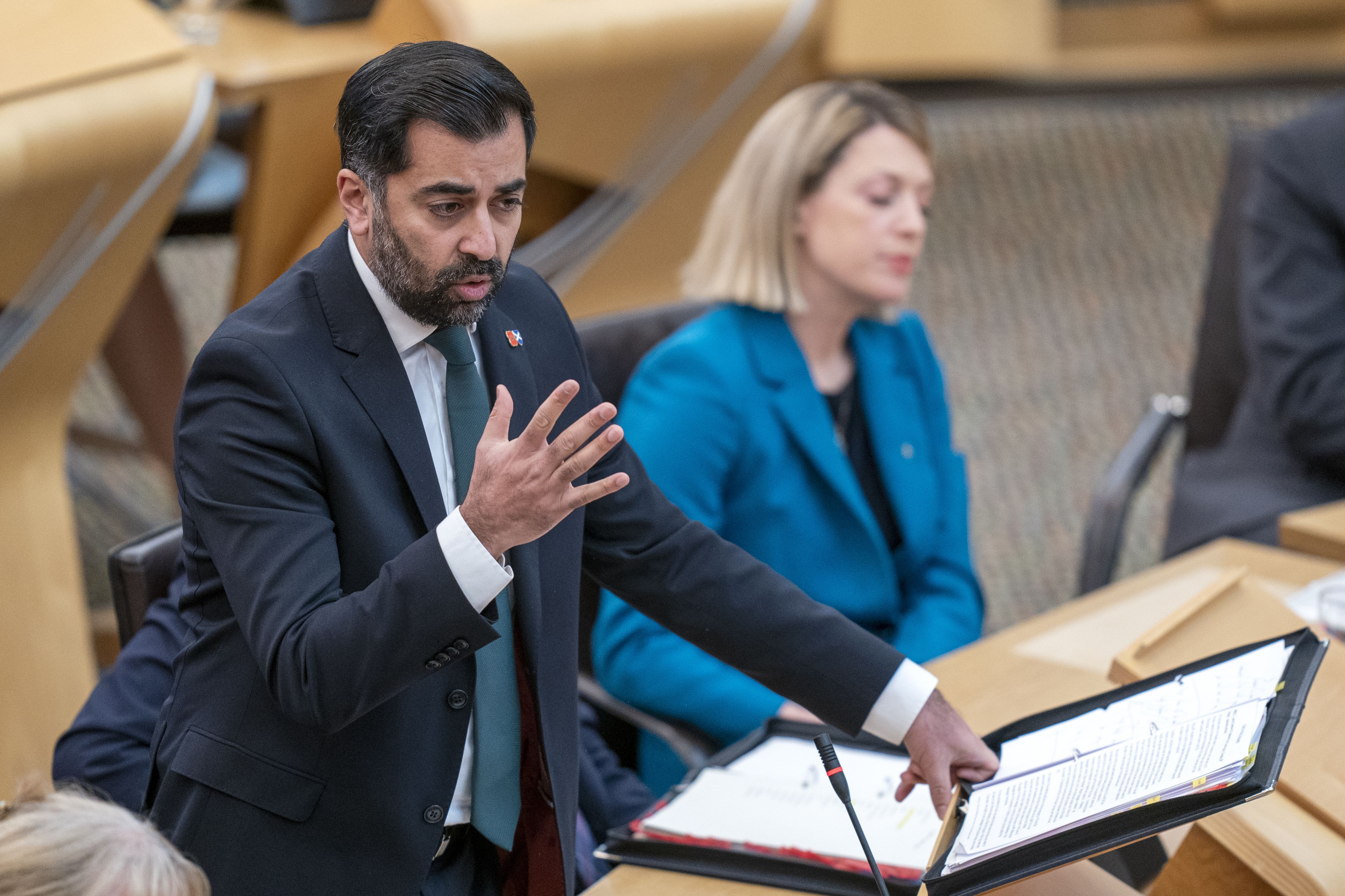 The First Minister will speak at Glasgow University on Monday (Jane Barlow/PA)