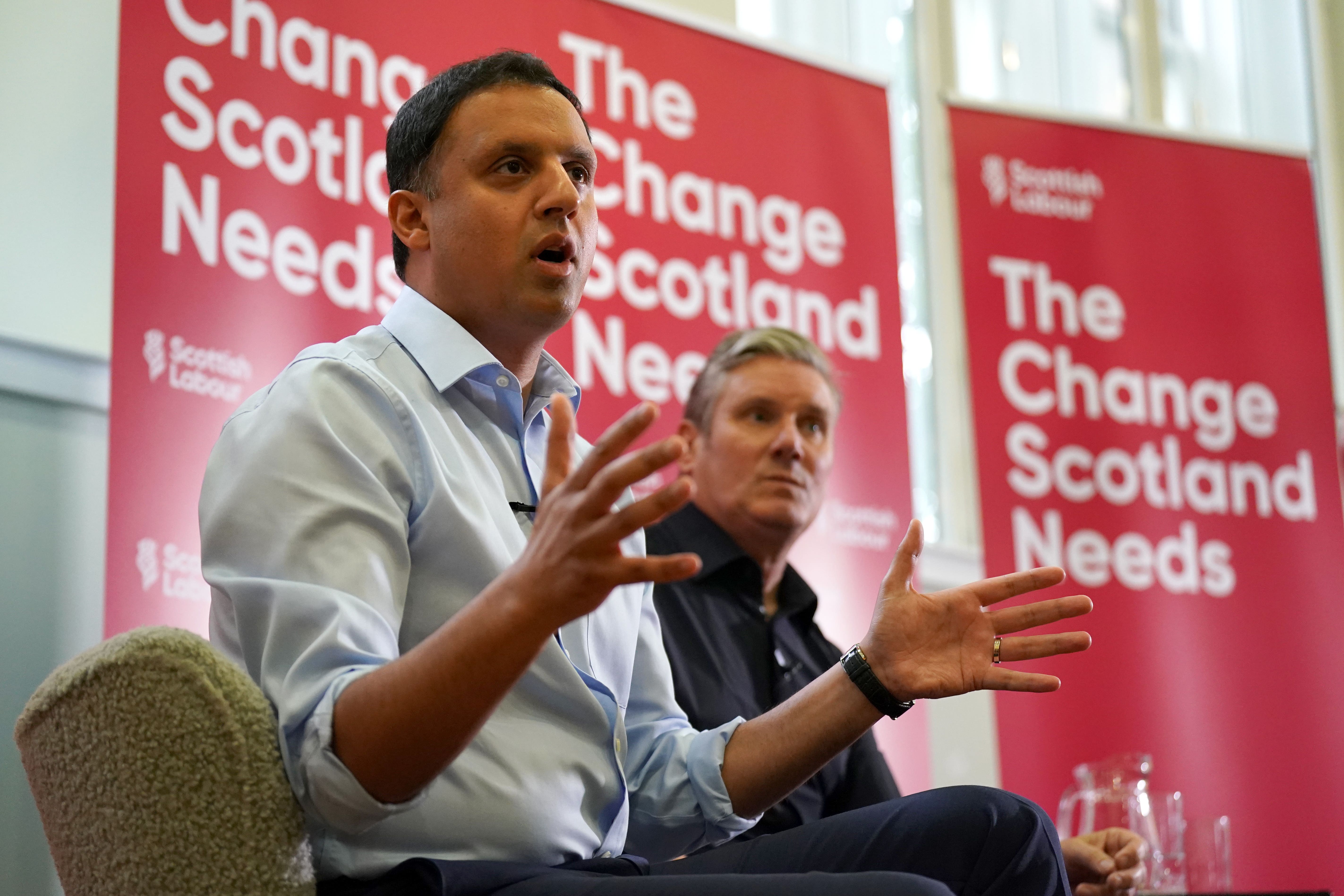 The Scottish Labour leader will make a speech in Rutherglen on Monday (Andrew Milligan/PA)