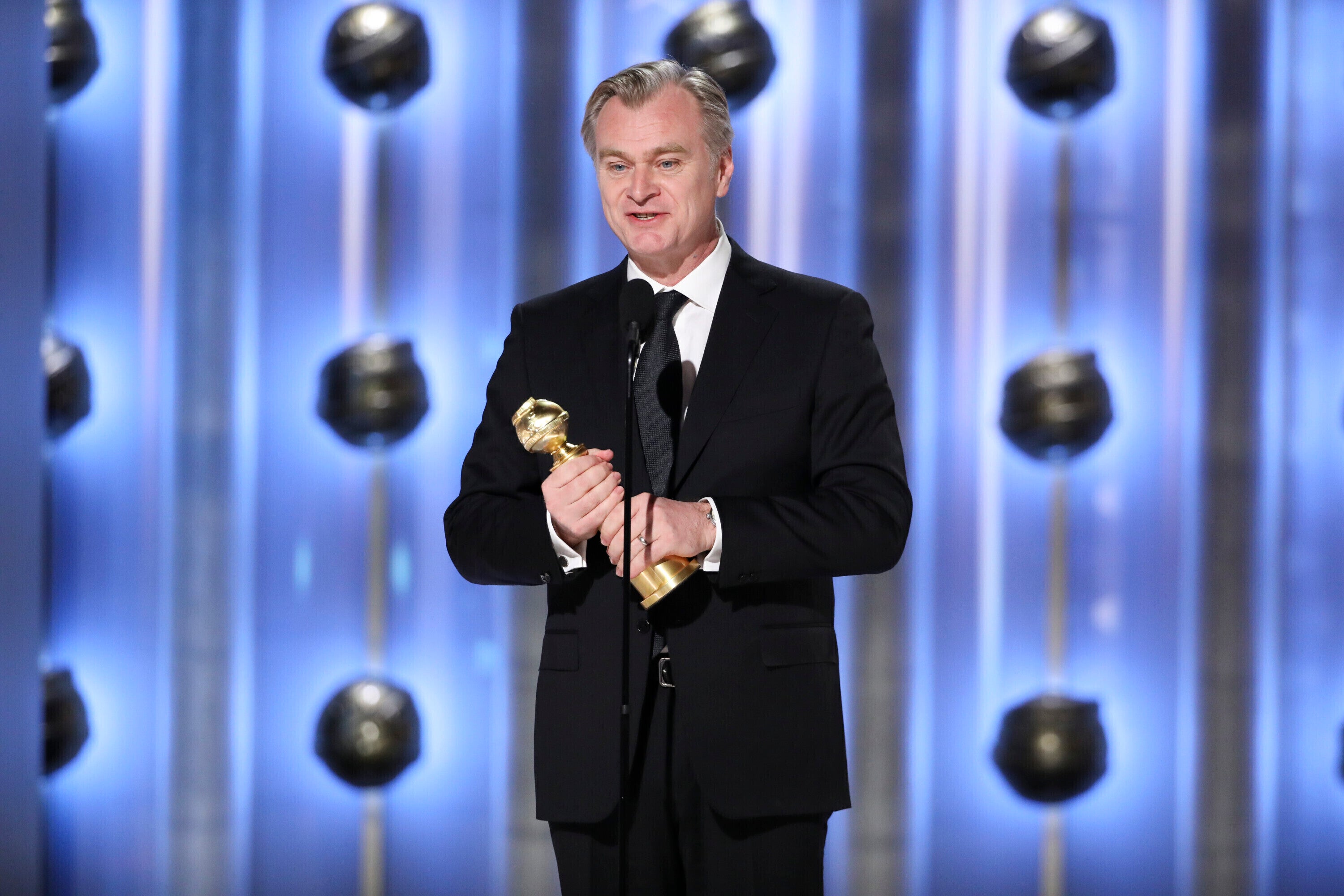 Christopher Nolan makes his speech