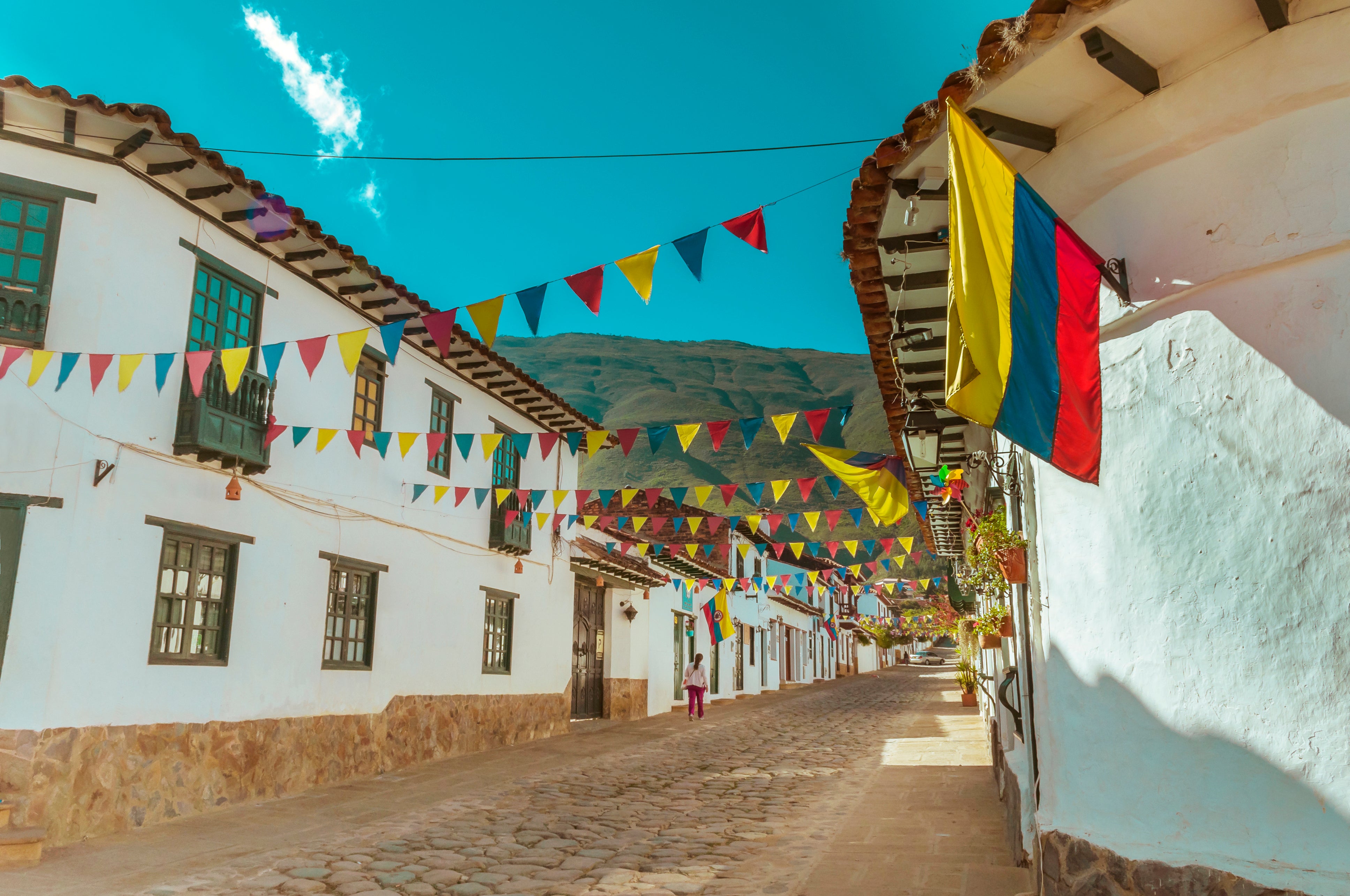 The whitewashed walls of Villa de Leyva sit in Colombia’s emerald Boyacá