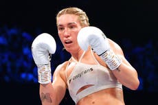Mikaela Mayer eyes undisputed fight with British rival after becoming three-weight world champion